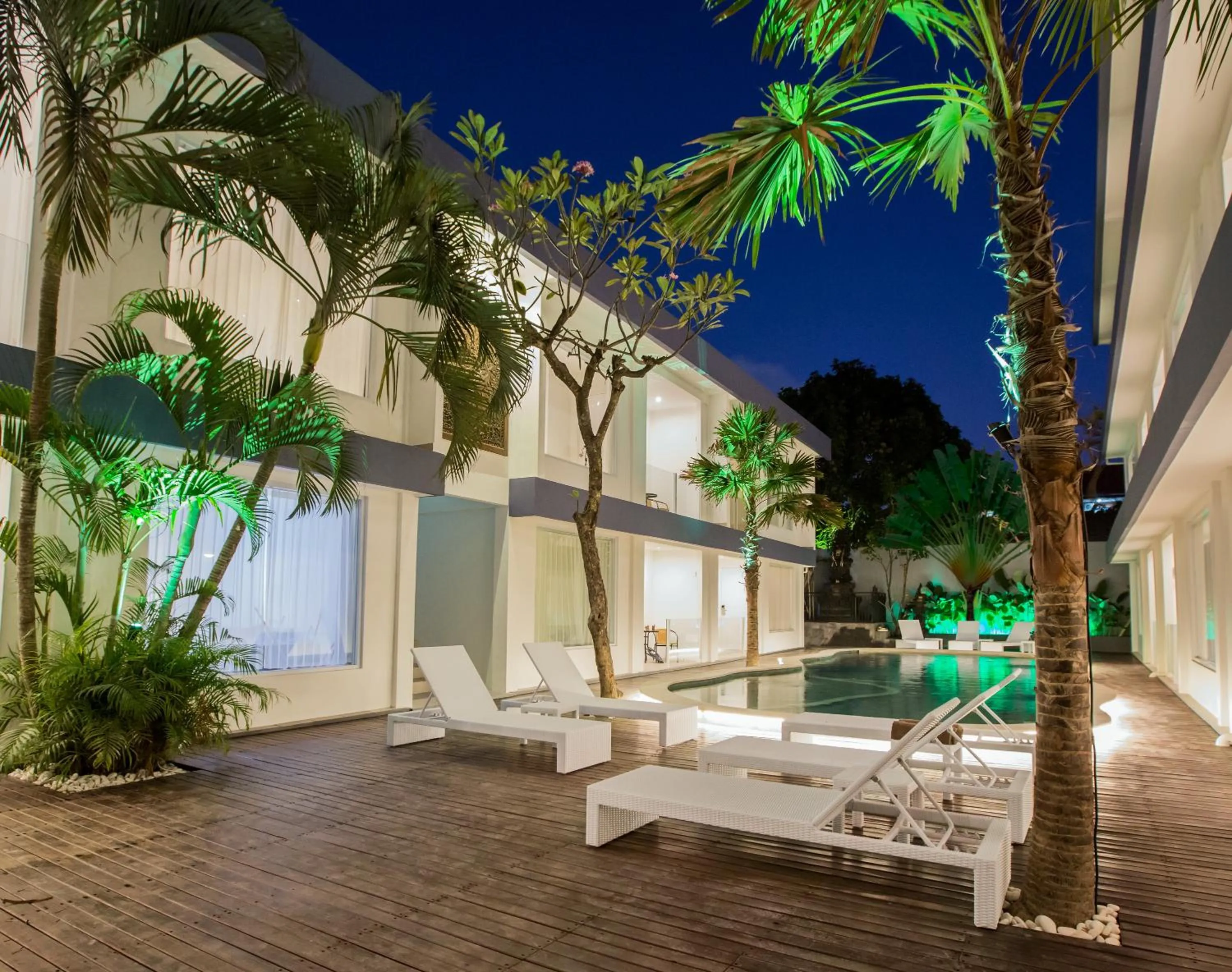 Swimming pool in Coast Boutique Hotel