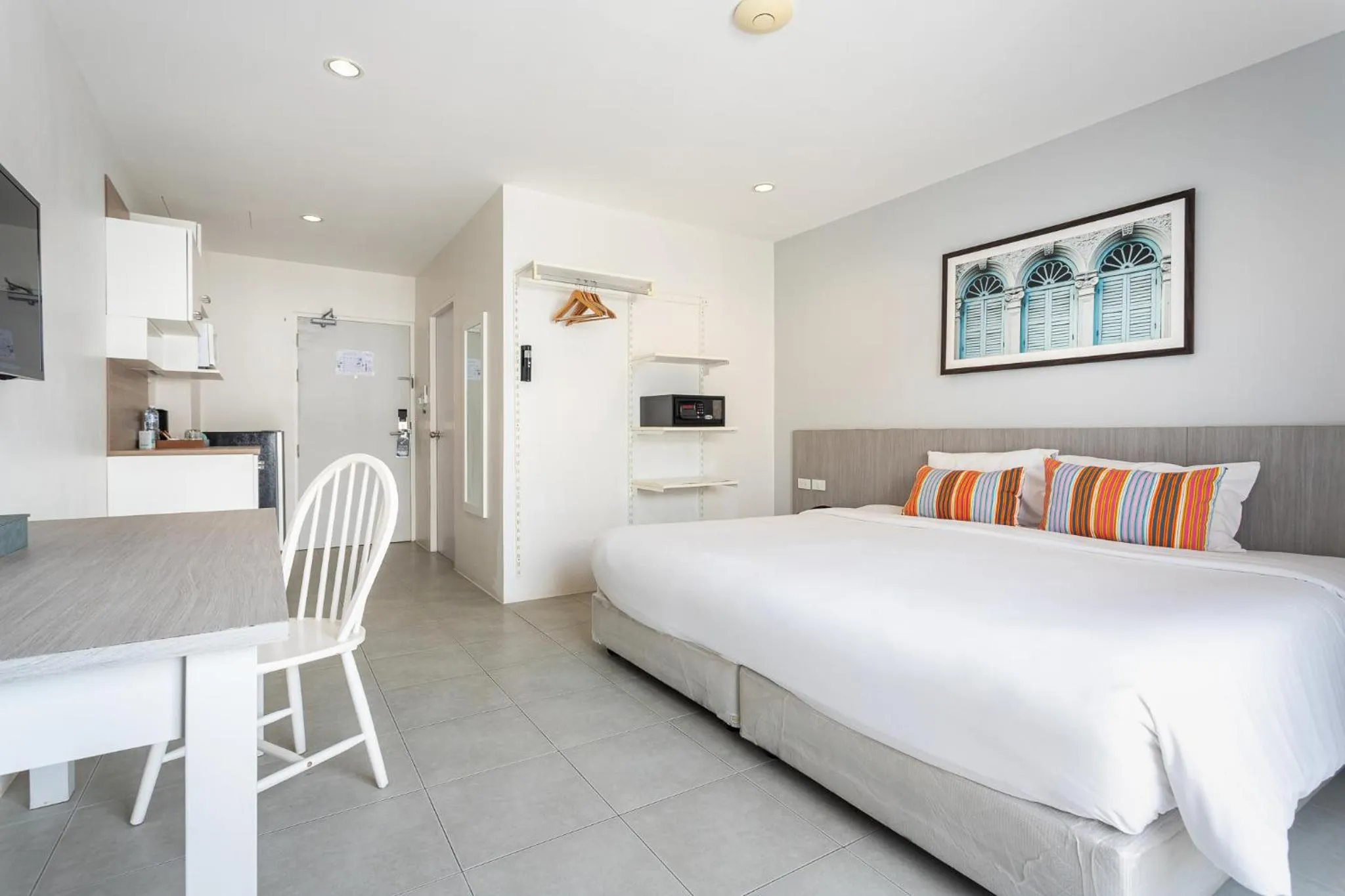 Bedroom, Bed in Recenta Phuket Suanluang by Deevana