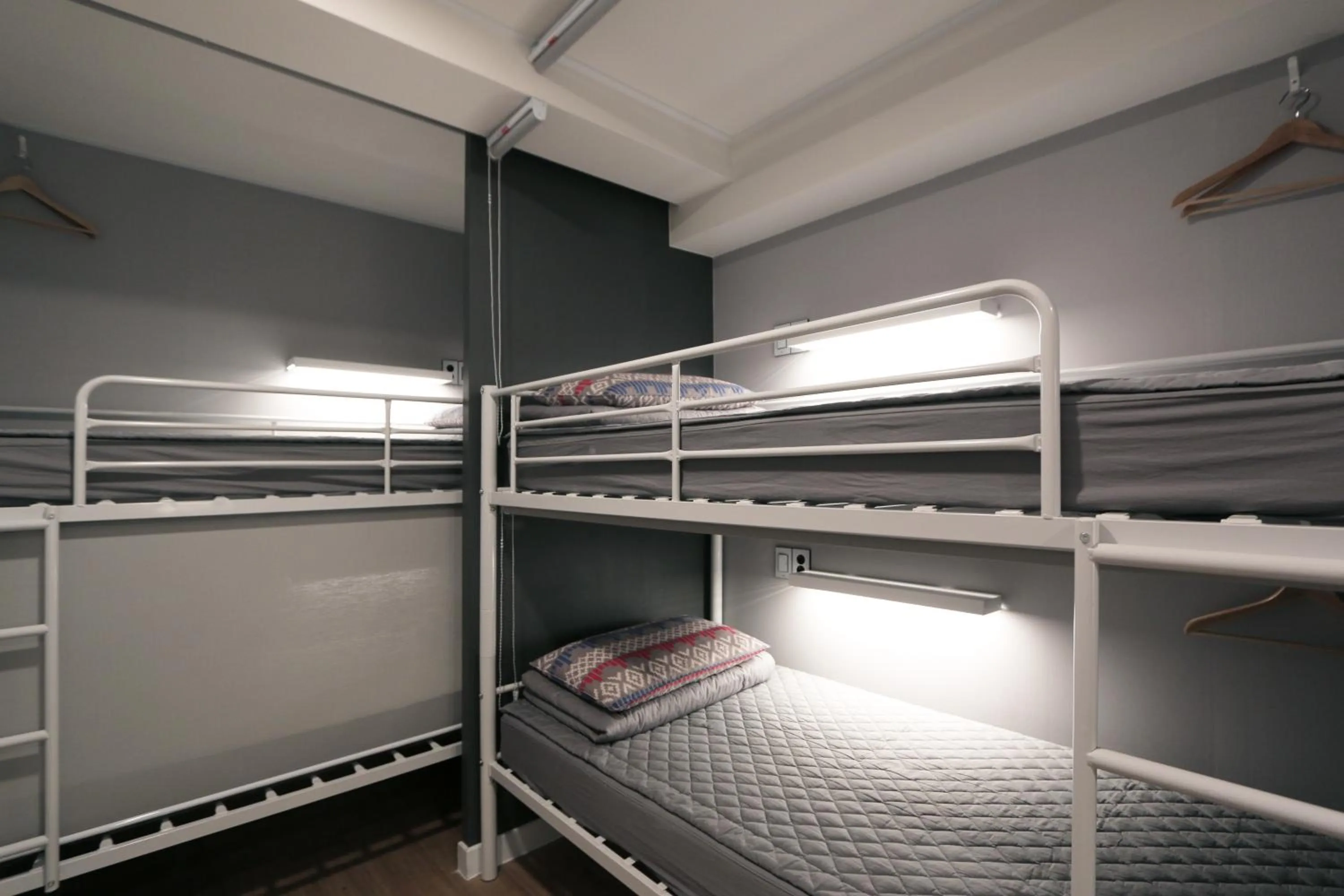 Bedroom, Bed in Blueboat Hostel Haeundae