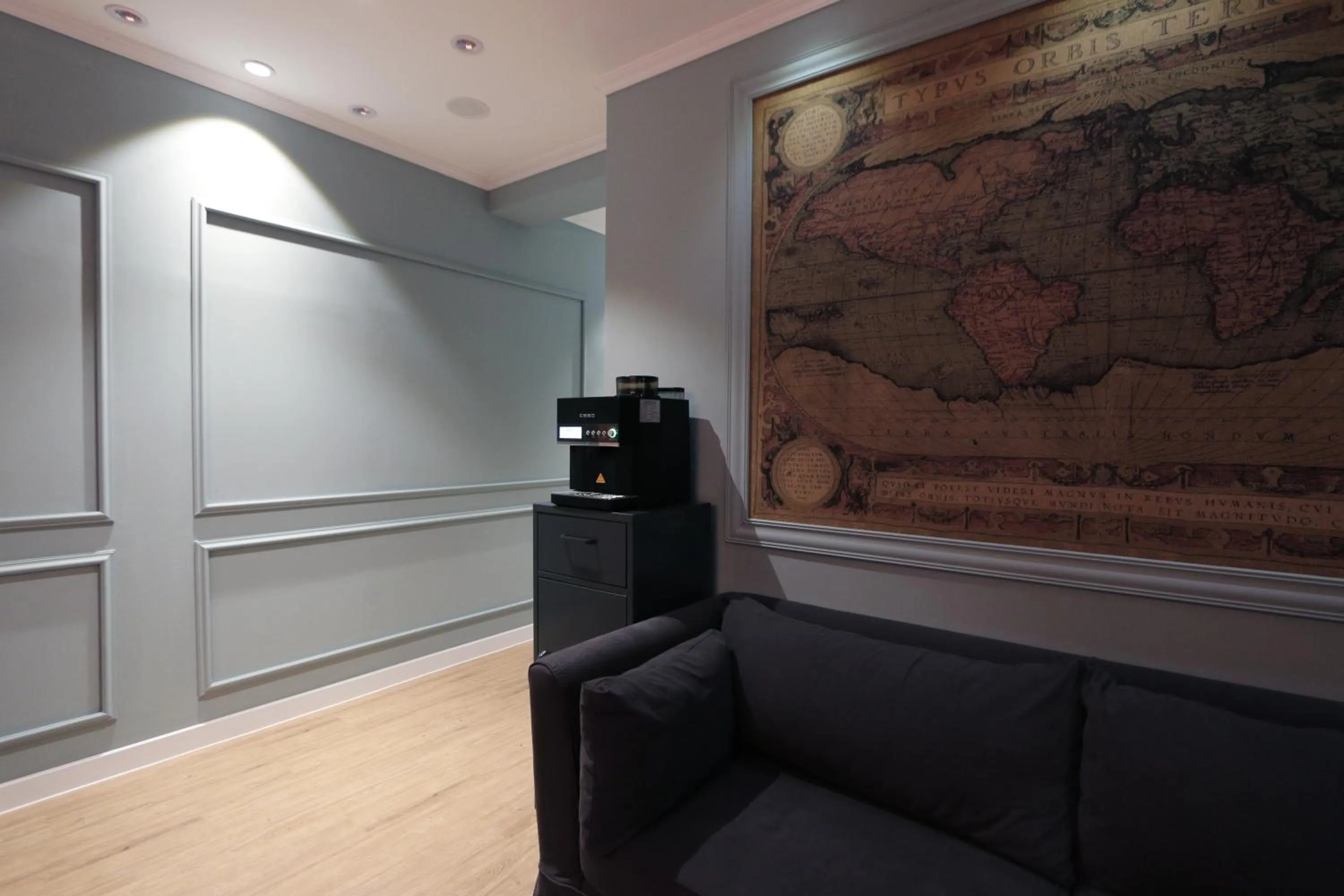 Communal lounge/ TV room in Blueboat Hostel Haeundae