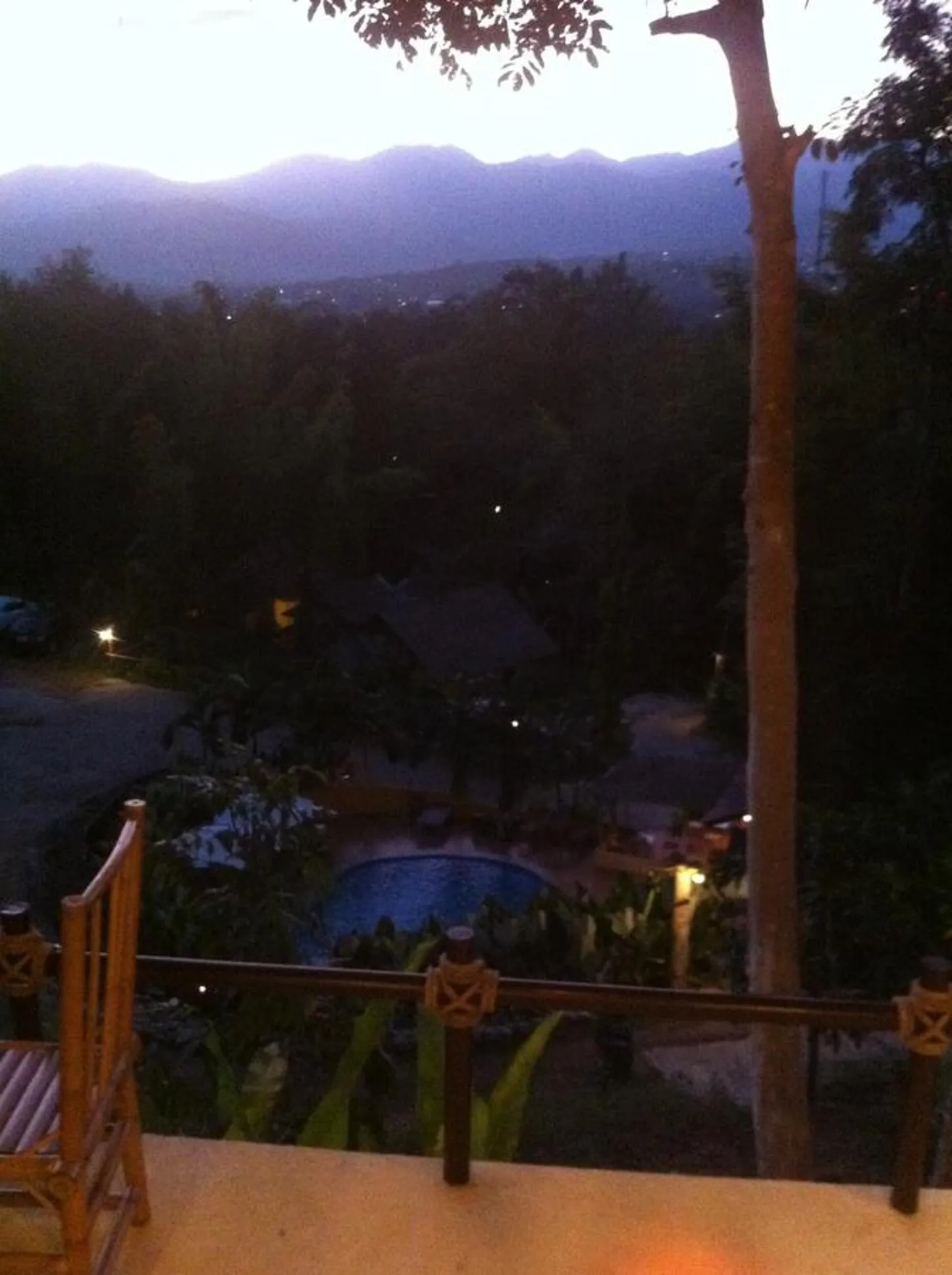 Sunset in Chang Pai Hill