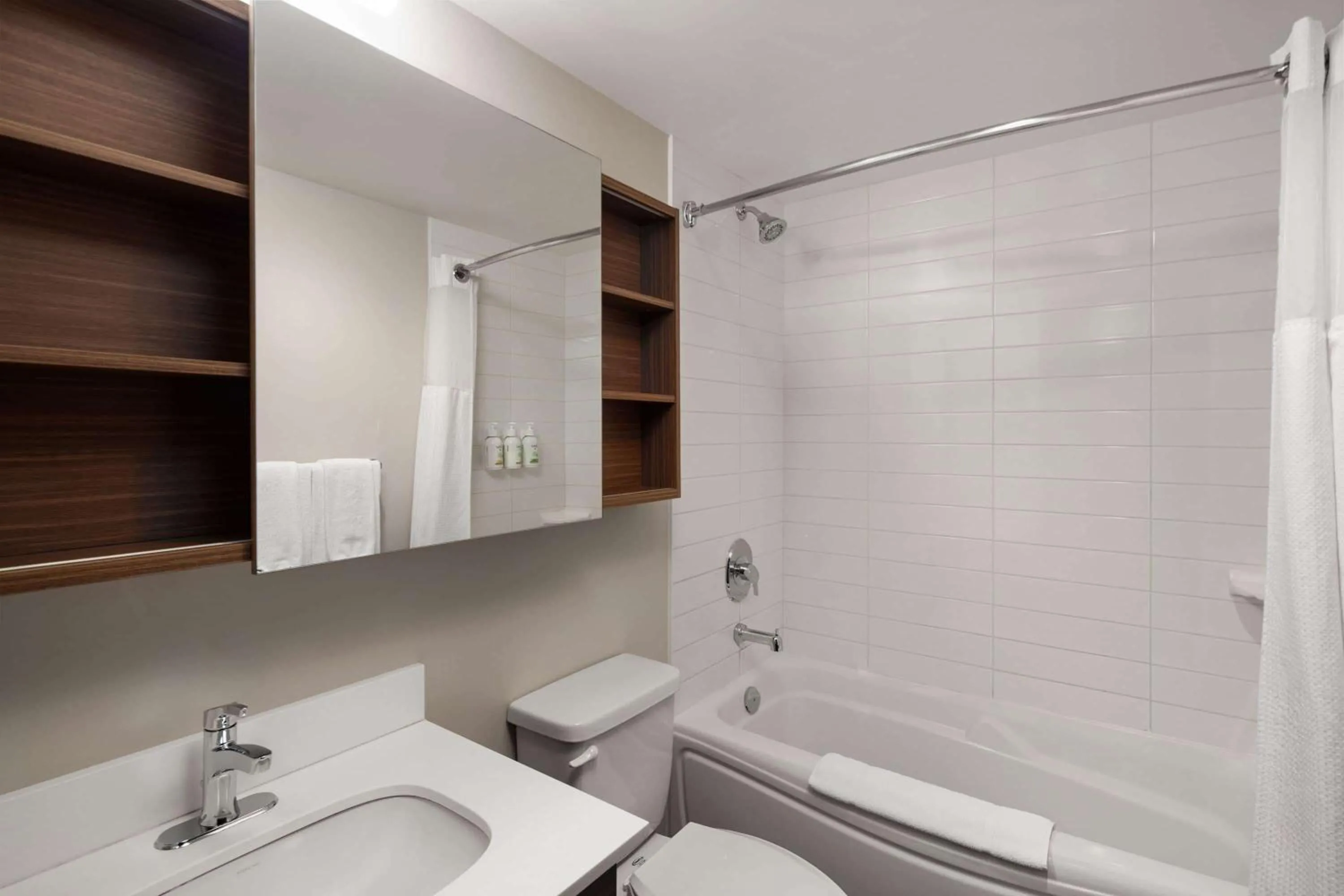 Bathroom in Microtel Inn & Suites by Wyndham Kirkland Lake