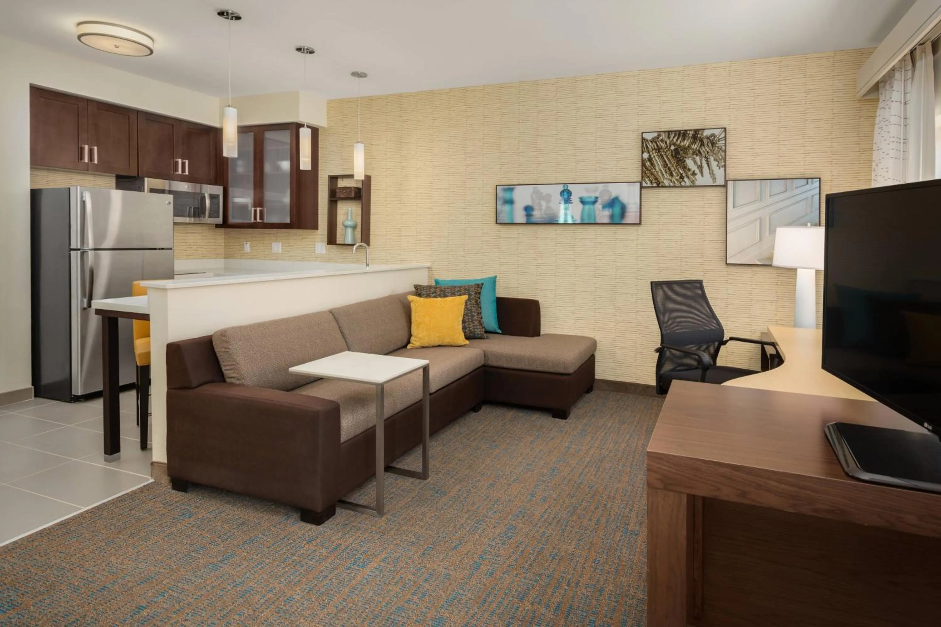 Living room in Residence Inn by Marriott Shreveport-Bossier City/Downtown