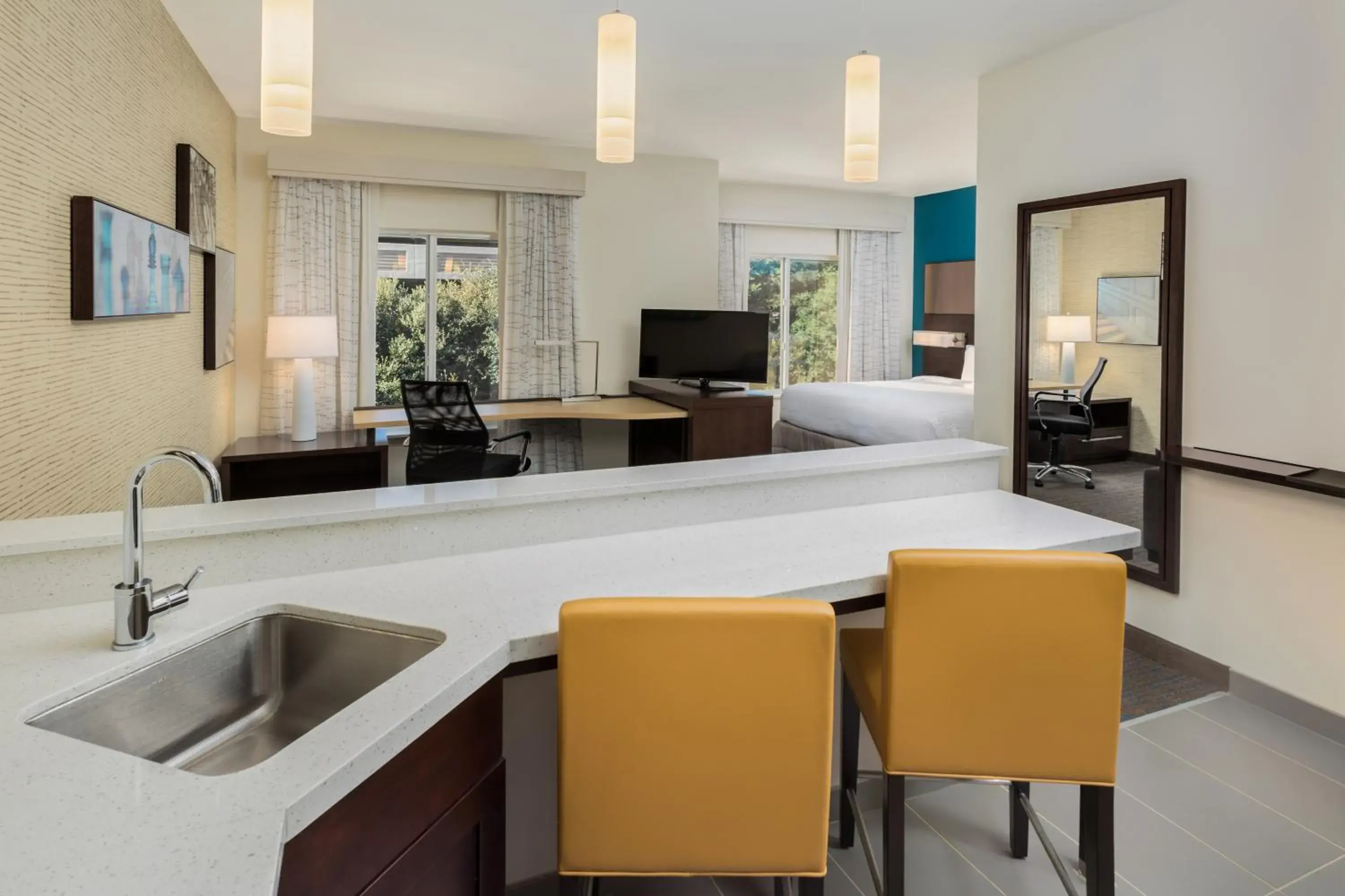 King Studio with Sofa Bed in Residence Inn by Marriott Shreveport-Bossier City/Downtown King Studio with Sofa Bed in Residence Inn by Marriott Shreveport-Bossier City/Downtown