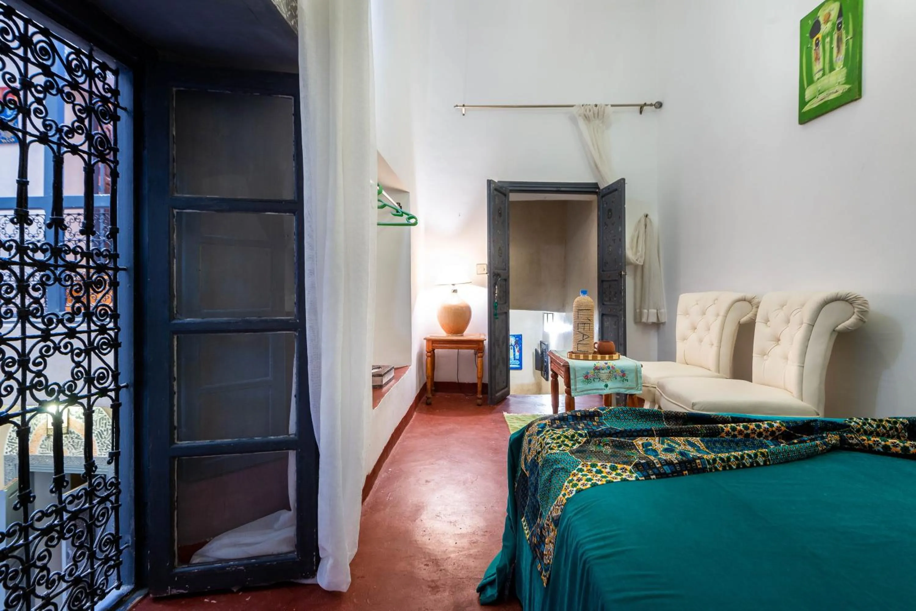 Bedroom in Riad Belko