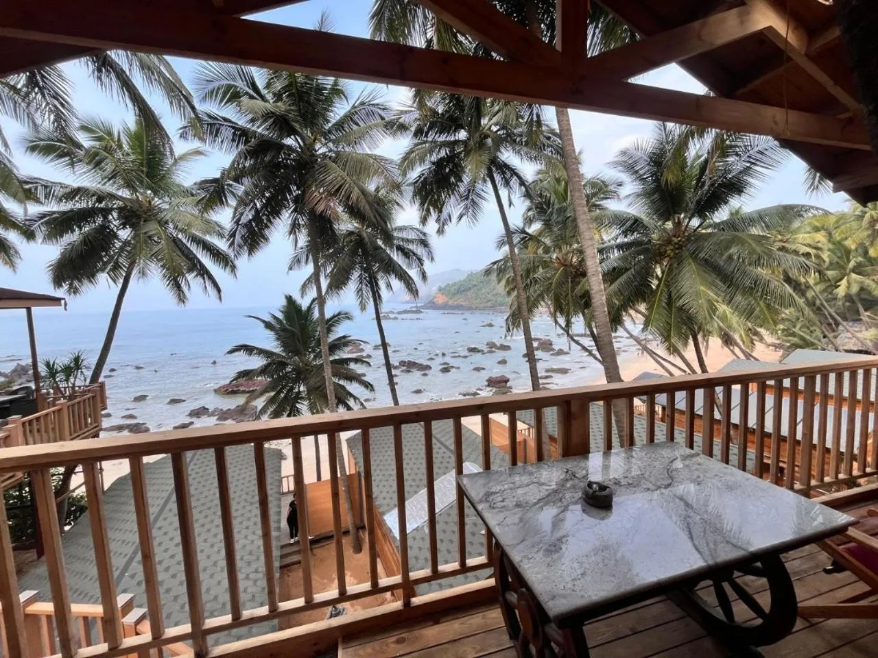 Sea view in Cola Goa Beach Resort