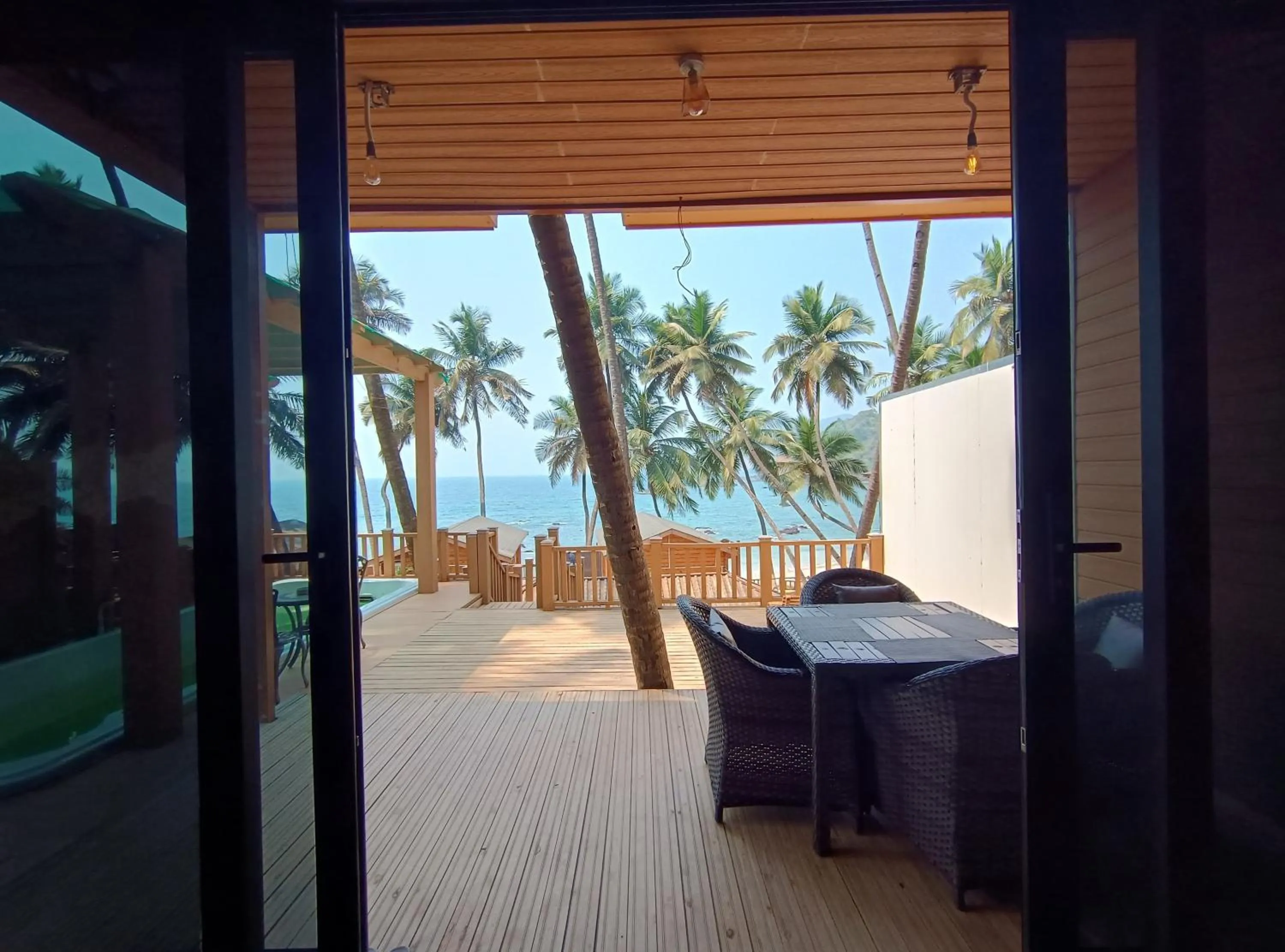 Sea view in Cola Goa Beach Resort