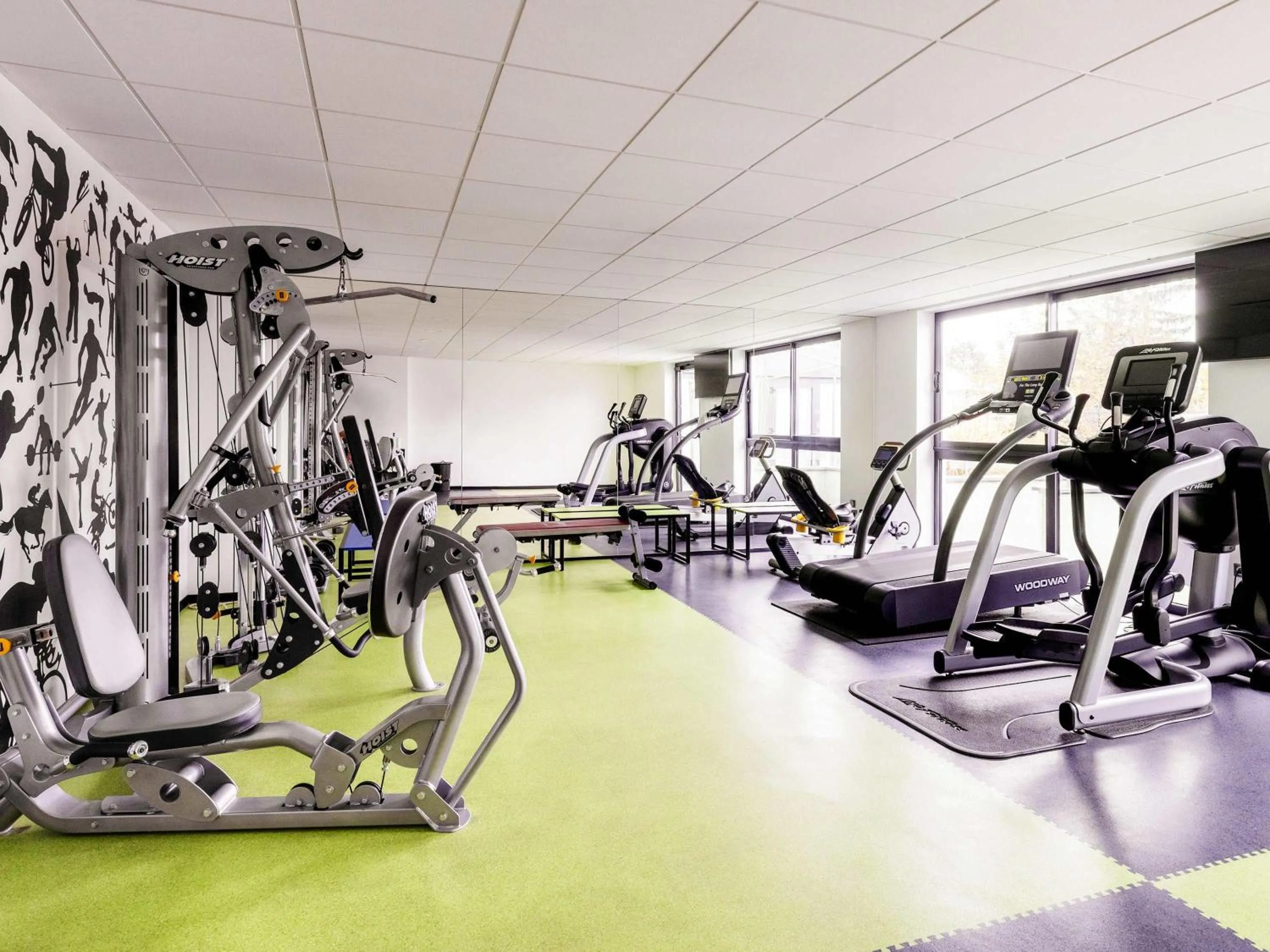 Fitness centre/facilities in Mercure Bale Mulhouse Aeroport