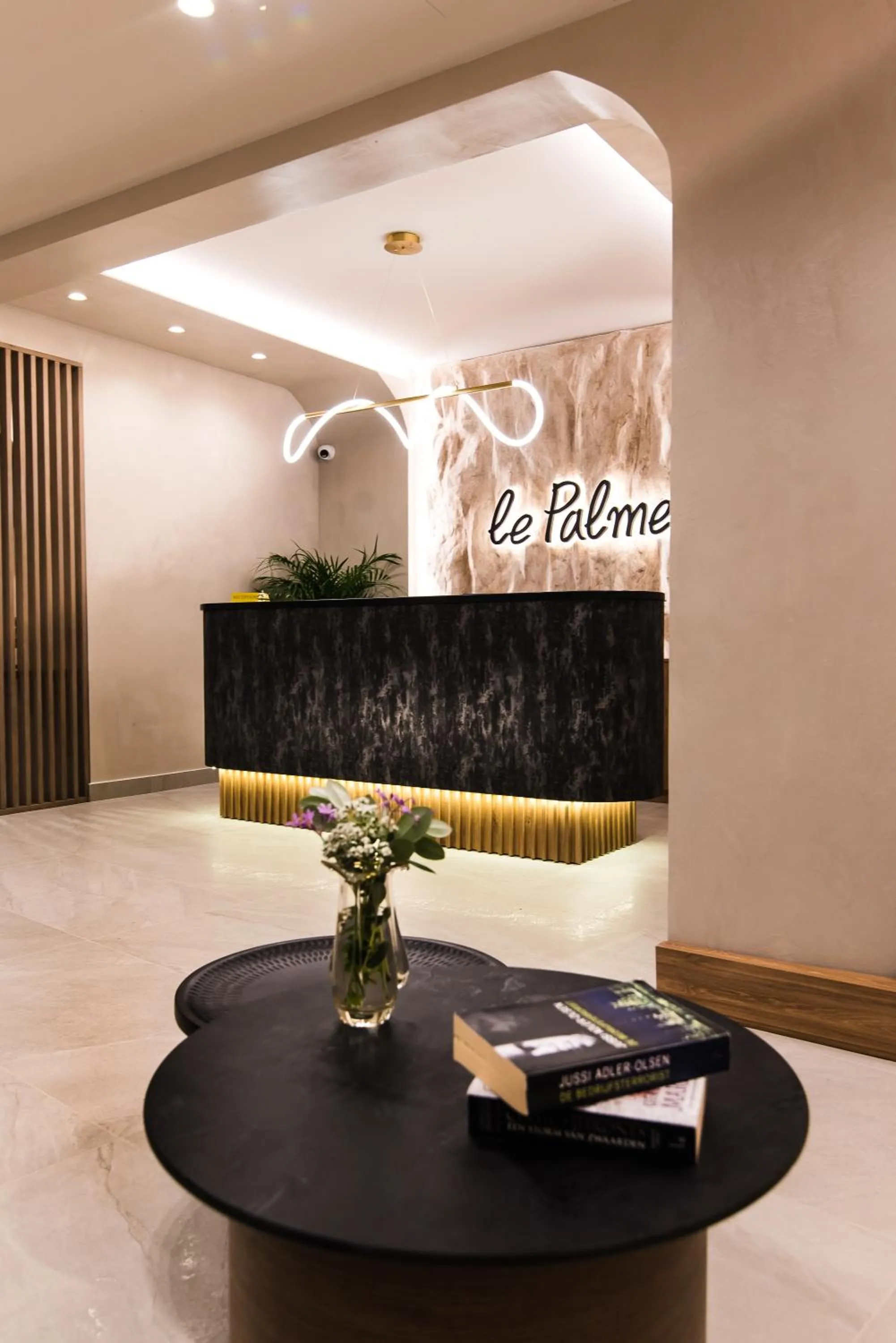 Lobby or reception in Le Palme