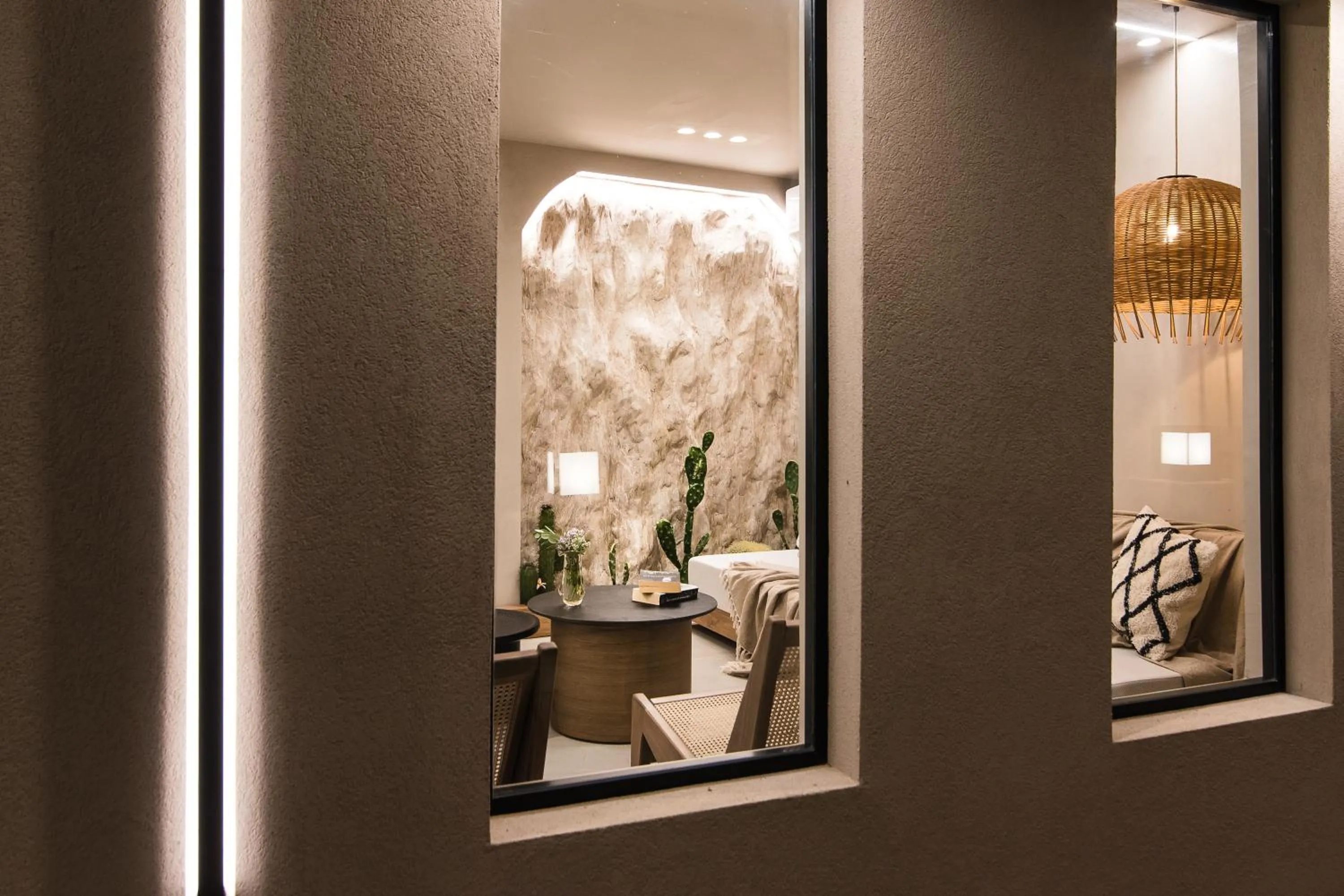 Text overlay in Le Palme