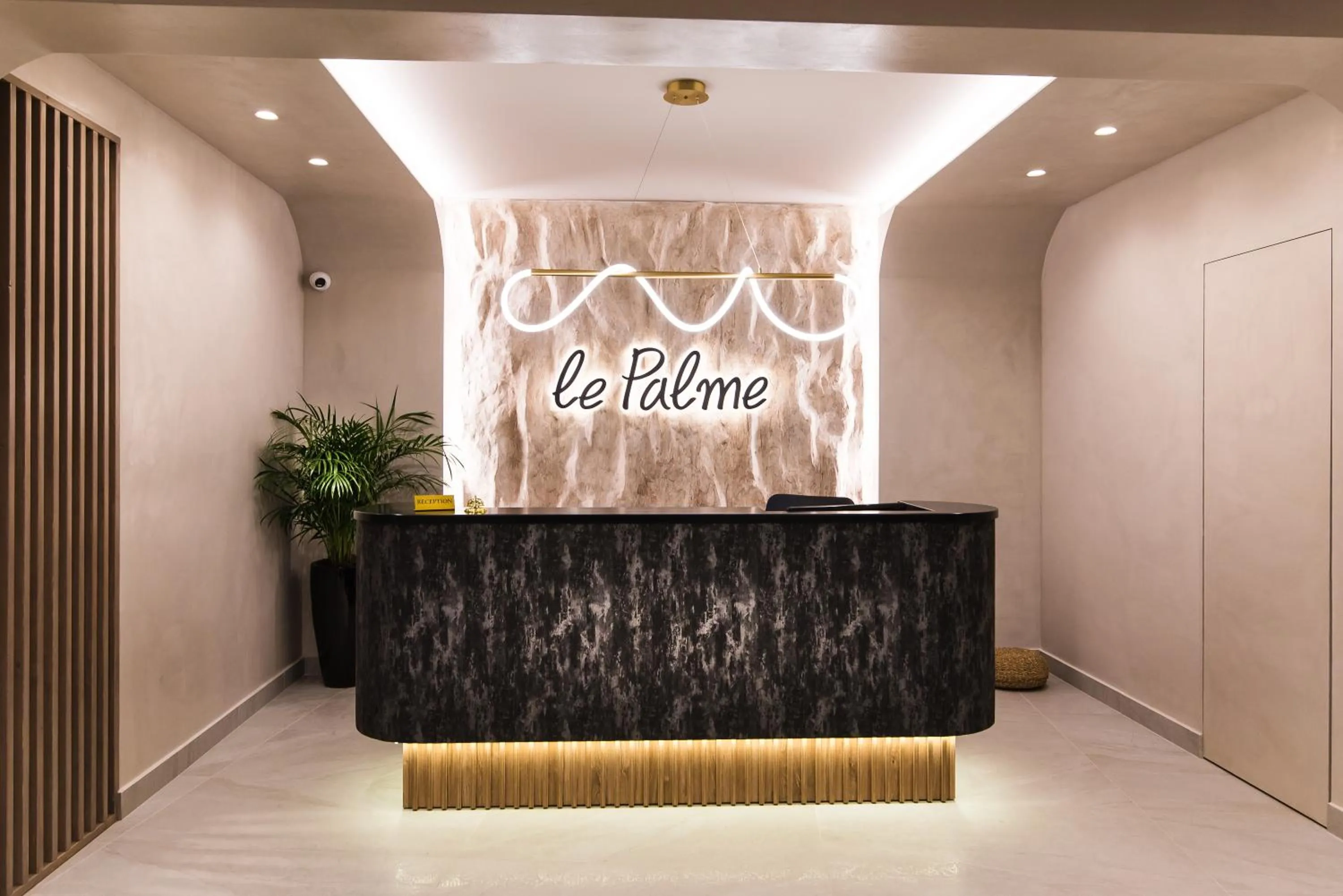 Lobby or reception in Le Palme