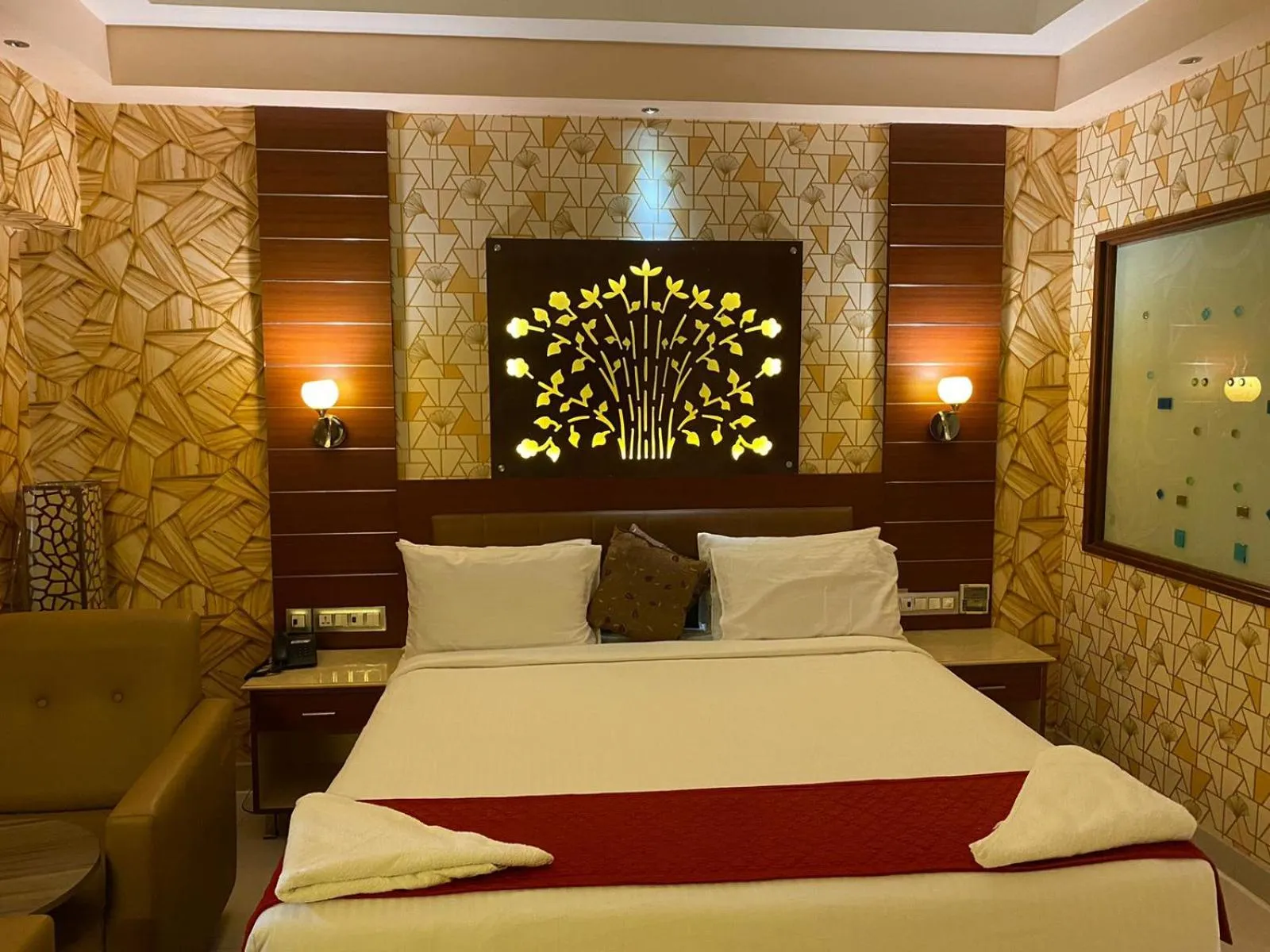 Bed in Maya Residency