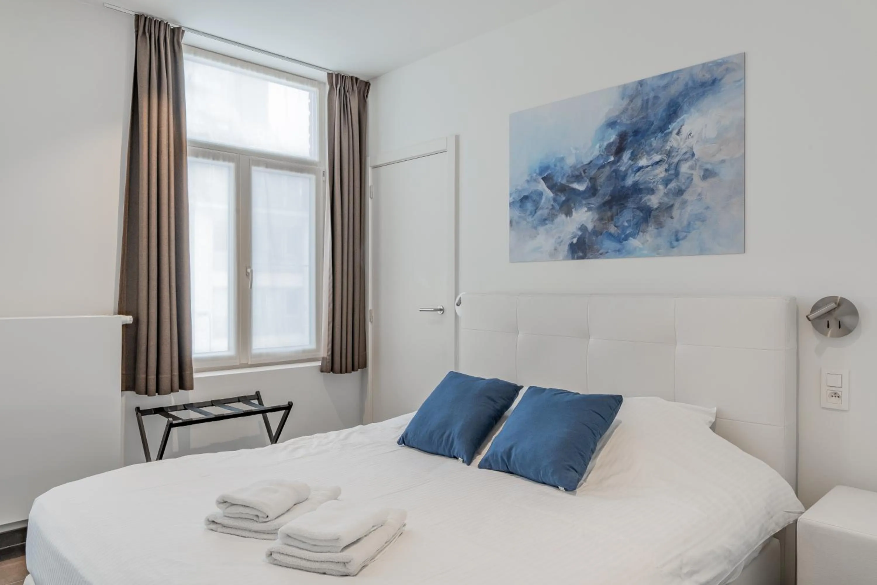 Bed in Maison Bruges