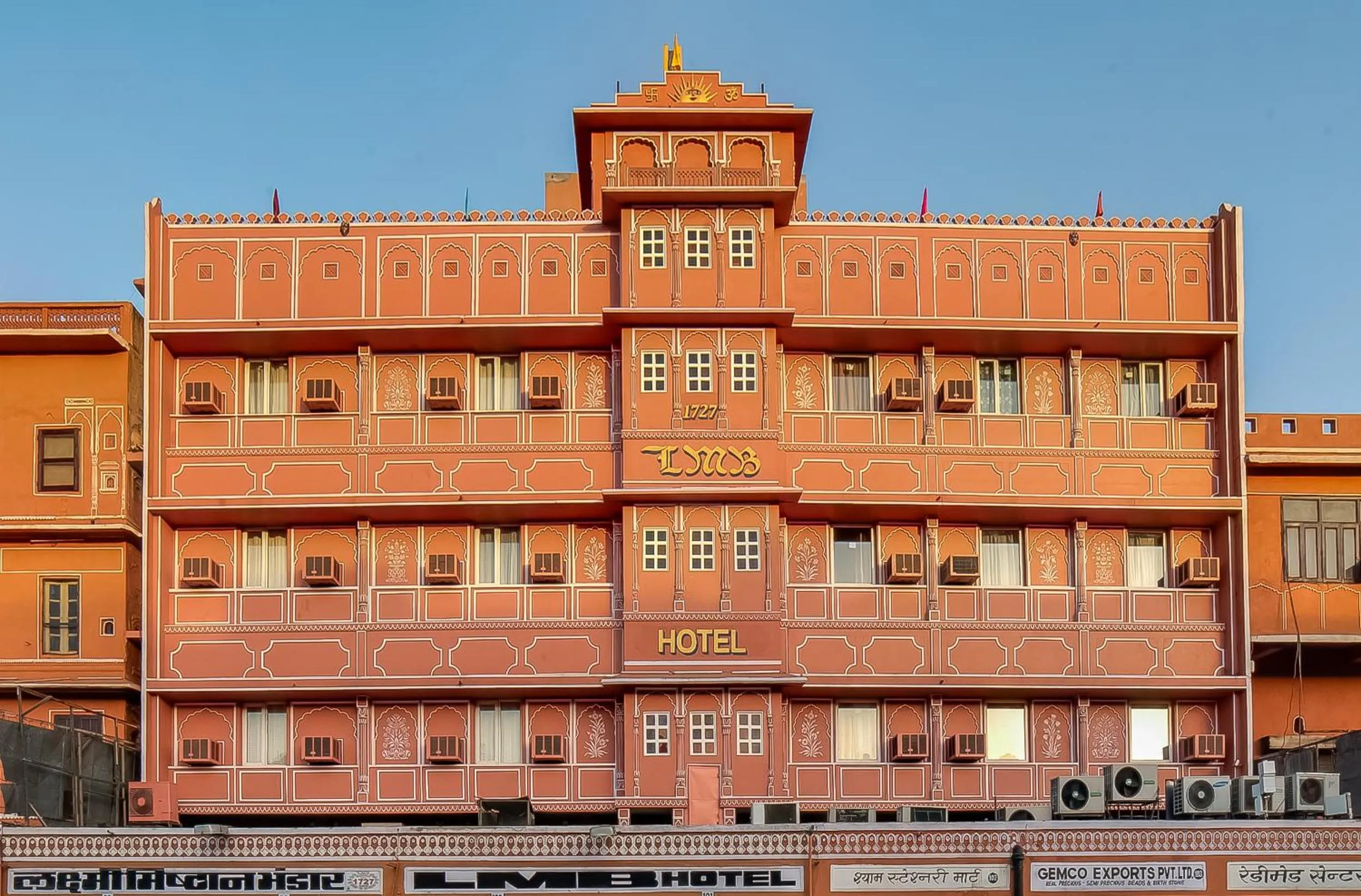 Sunrise in LMB Hotel City Centre, Jaipur