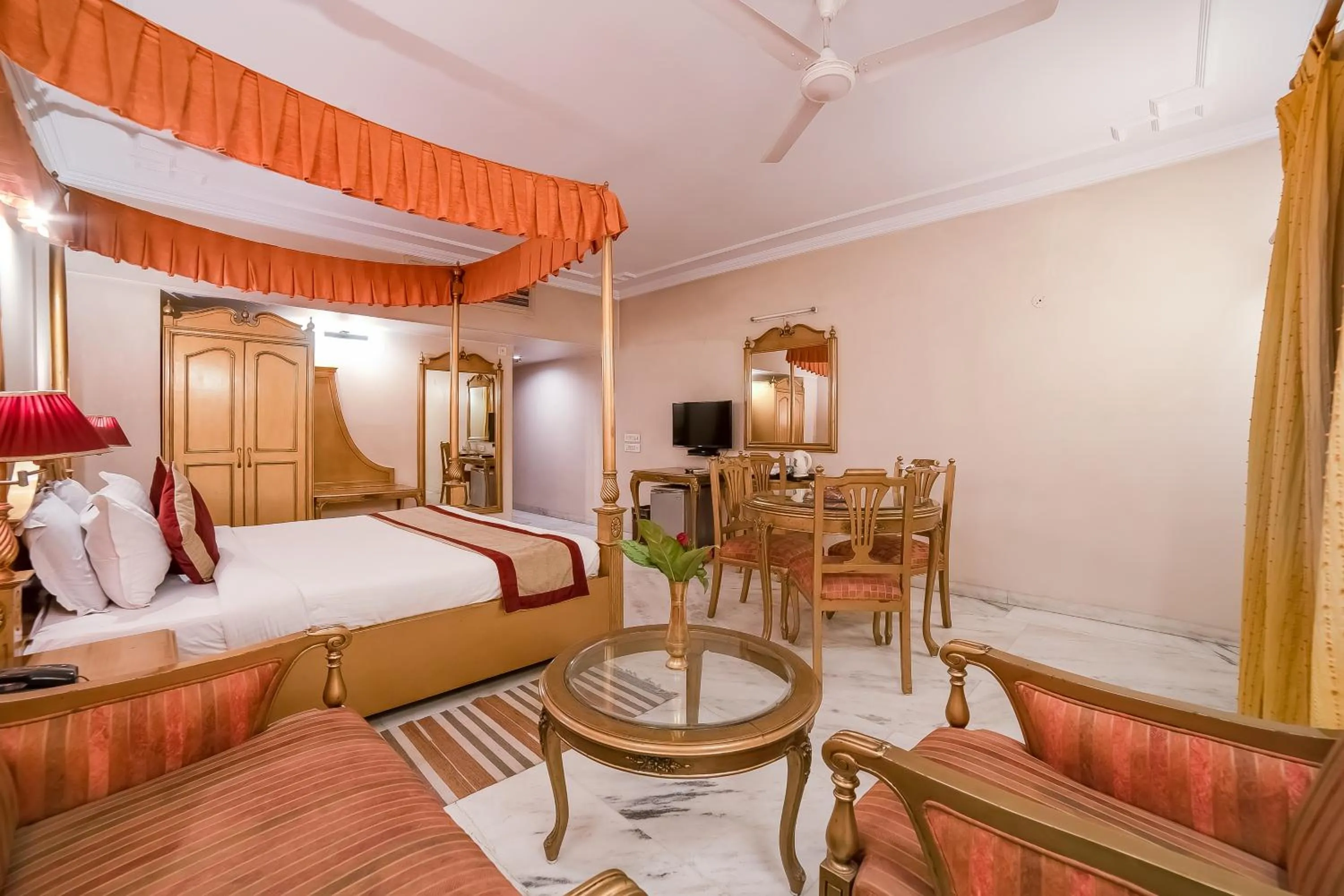 Photo of the whole room, Bed in LMB Hotel City Centre, Jaipur