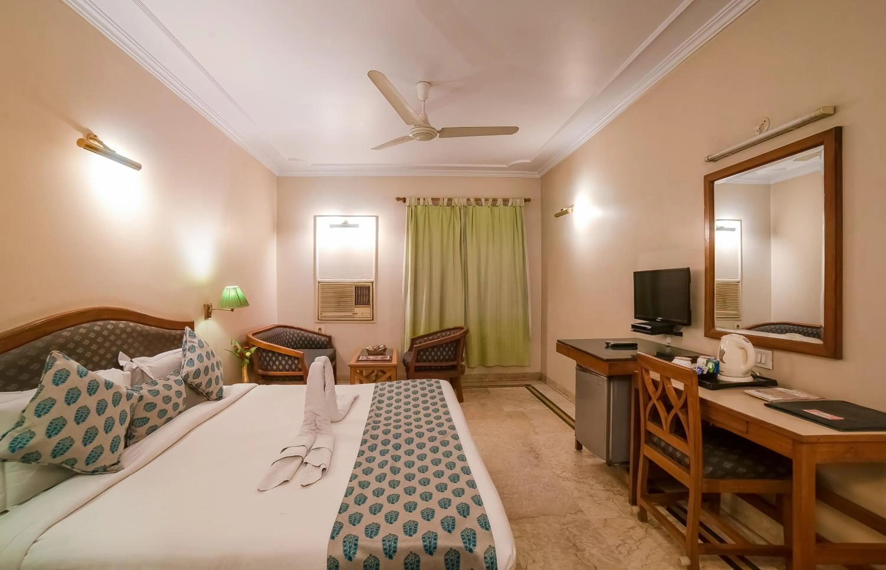 Photo of the whole room, Bed in LMB Hotel City Centre, Jaipur