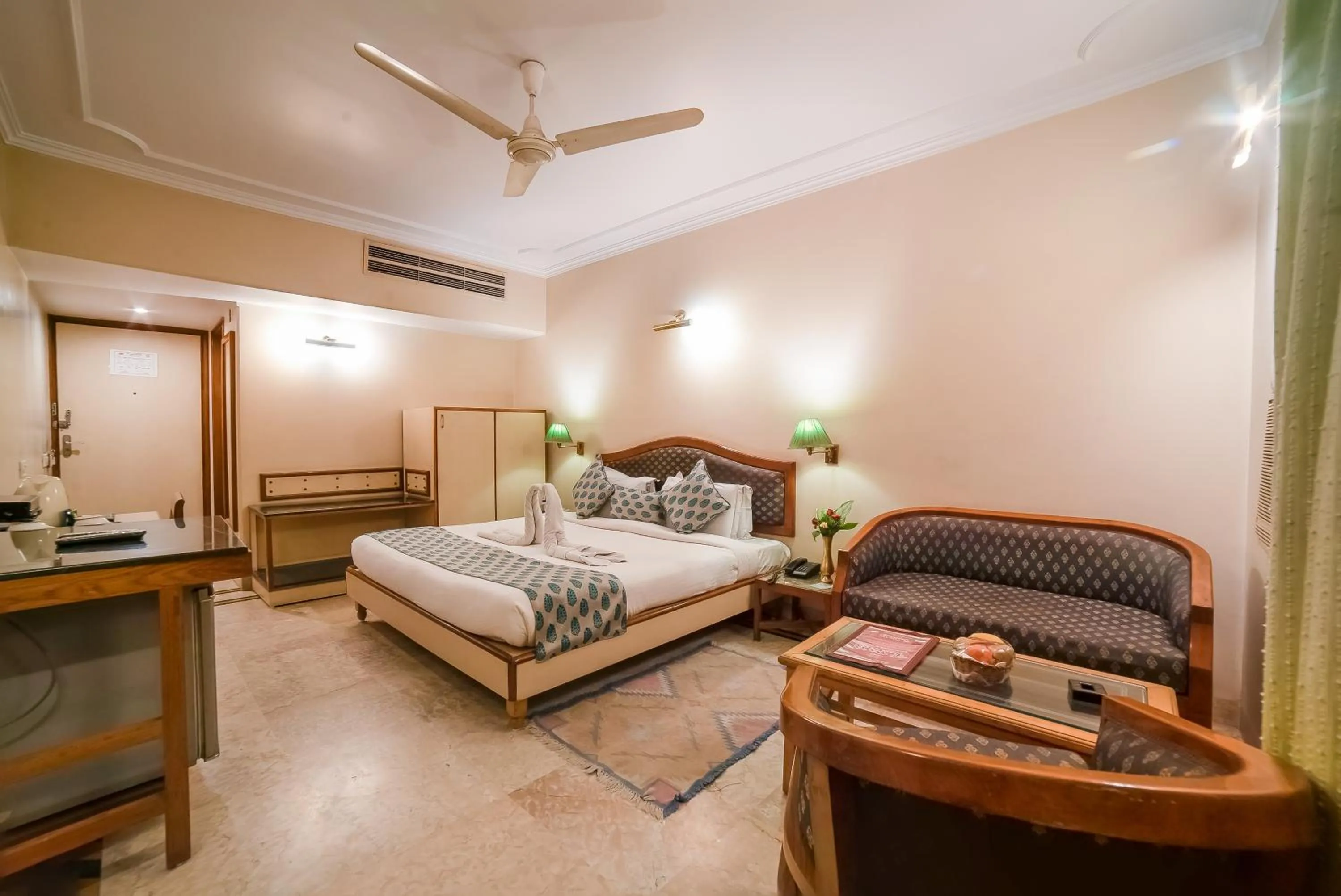 Photo of the whole room, Bed in LMB Hotel City Centre, Jaipur