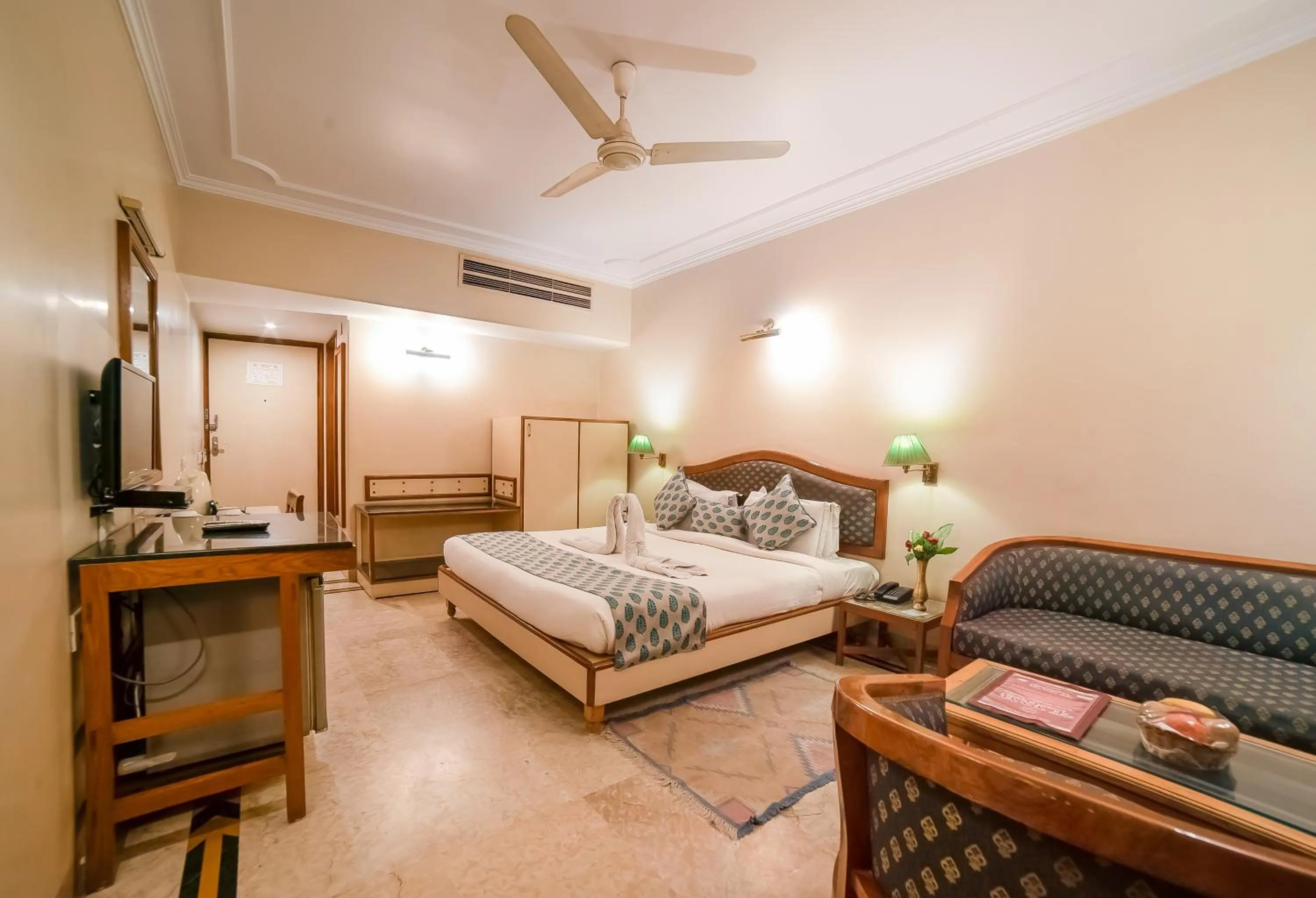 Photo of the whole room, Bed in LMB Hotel City Centre, Jaipur