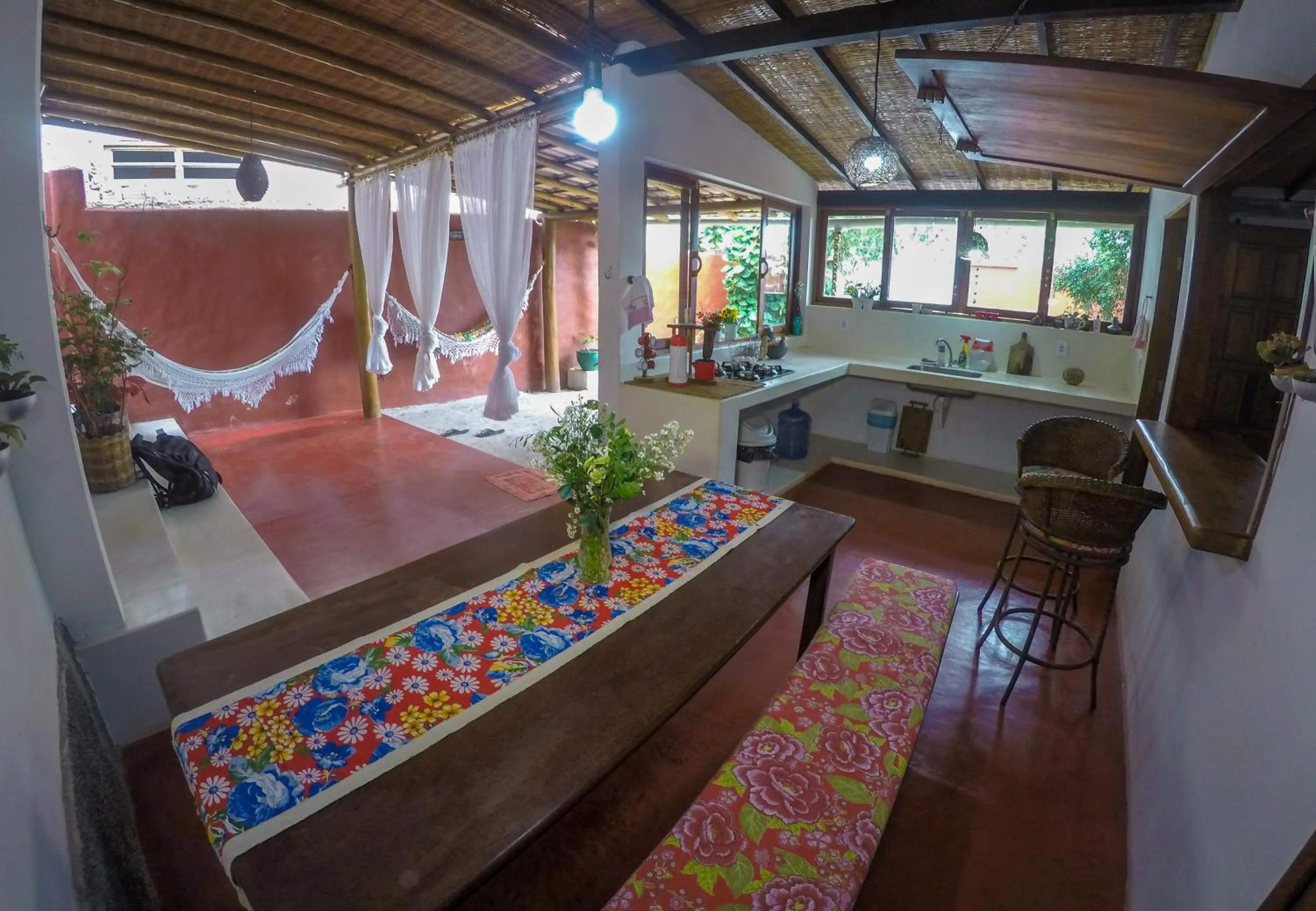 Dining area, Bed in Casa da Vovó