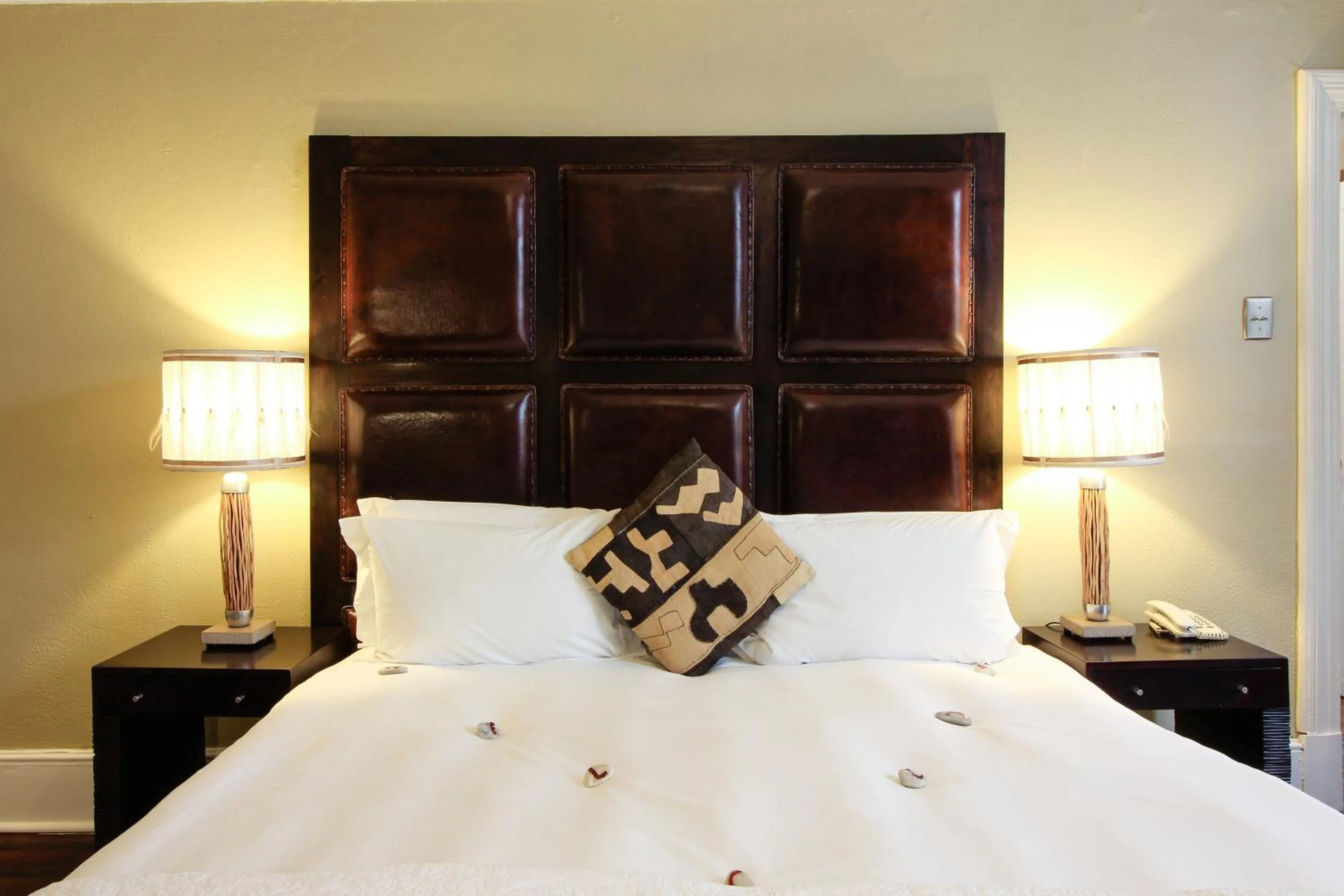 Bed in Jardin d'ébène Boutique Guesthouse