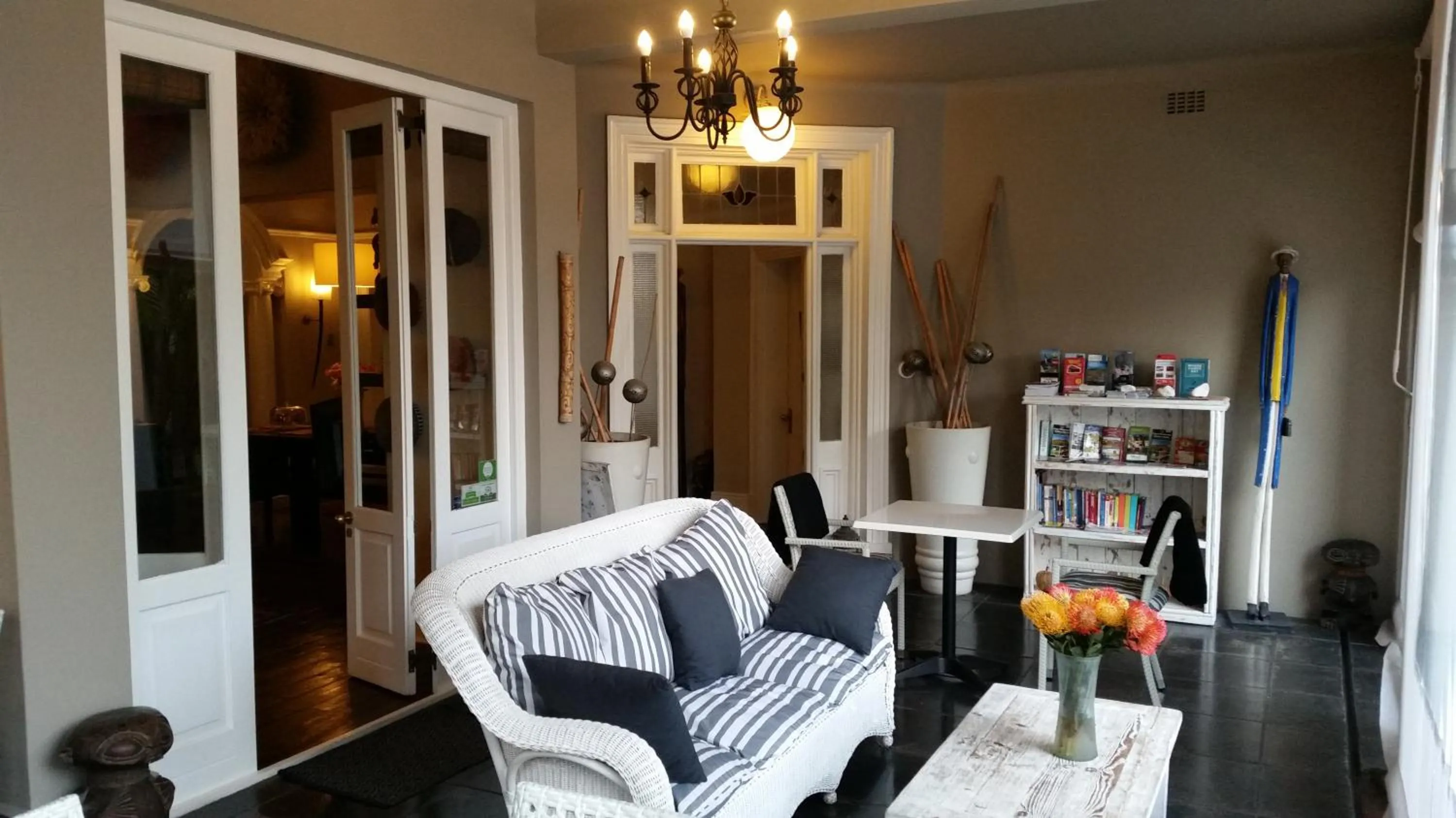 Balcony/Terrace in Jardin d'ébène Boutique Guesthouse