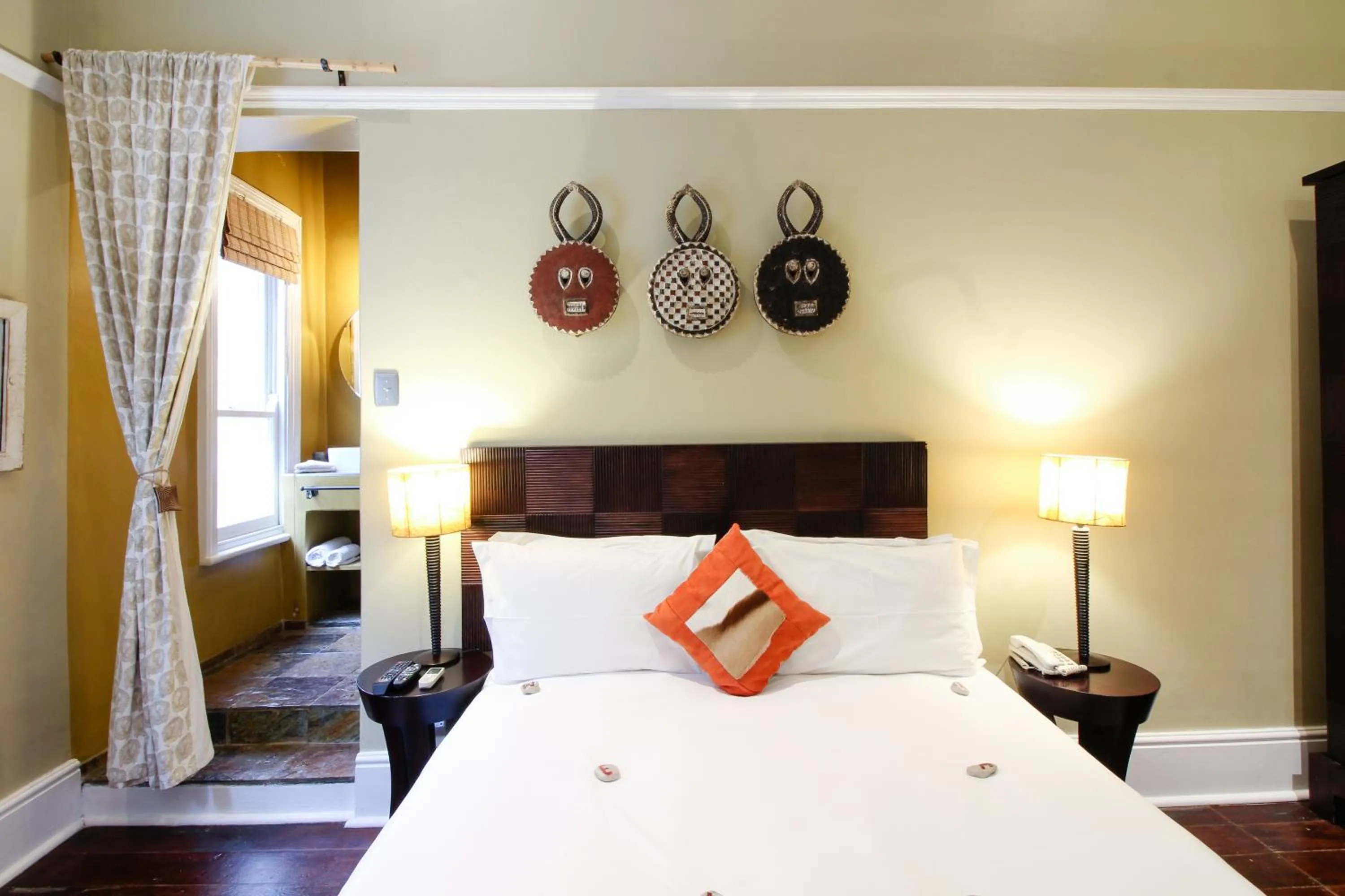 Bed in Jardin d'ébène Boutique Guesthouse