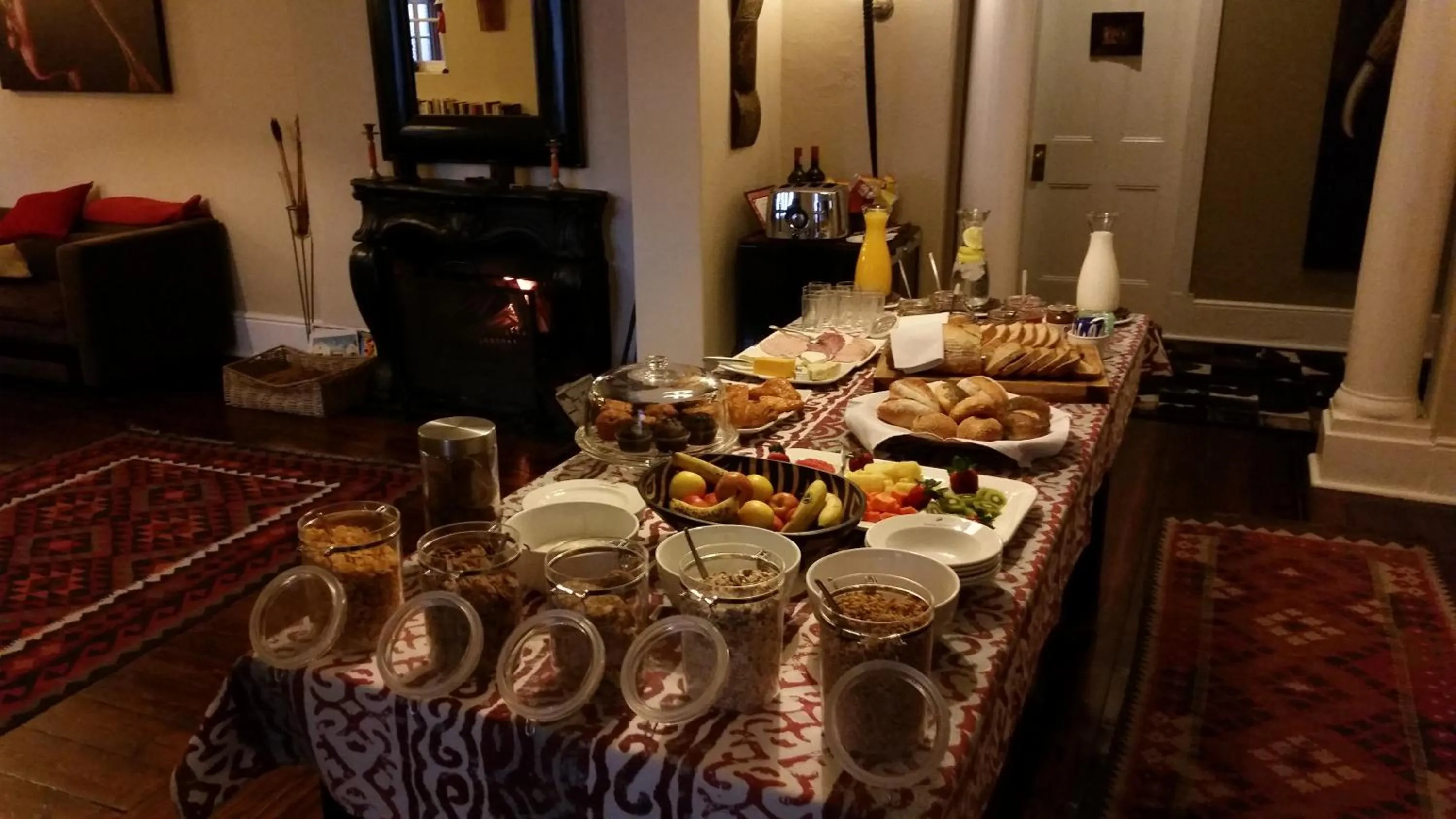 Food in Jardin d'ébène Boutique Guesthouse