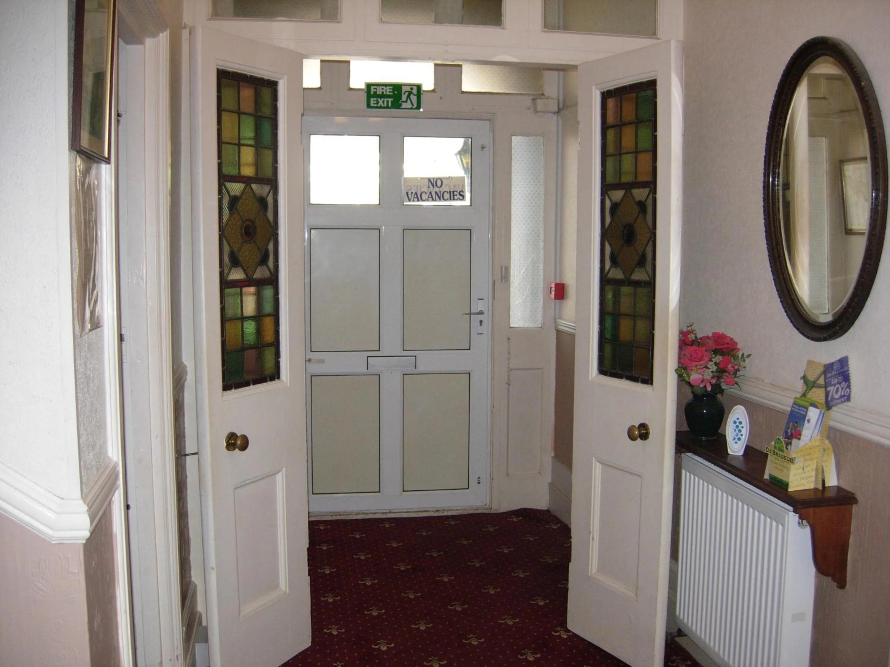 Decorative detail in Longfield Guest House