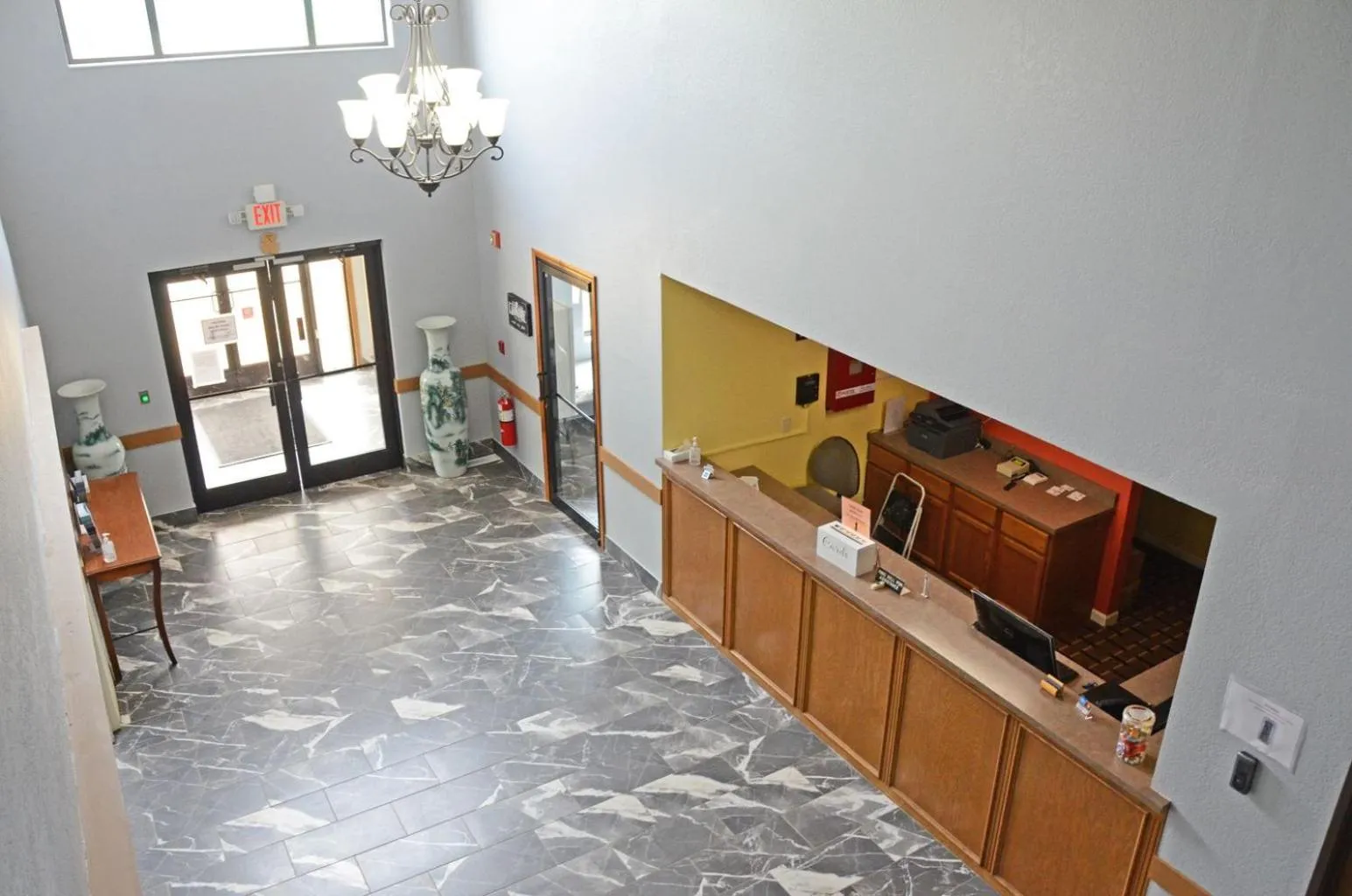 Lobby or reception in Heritage Grand Inn