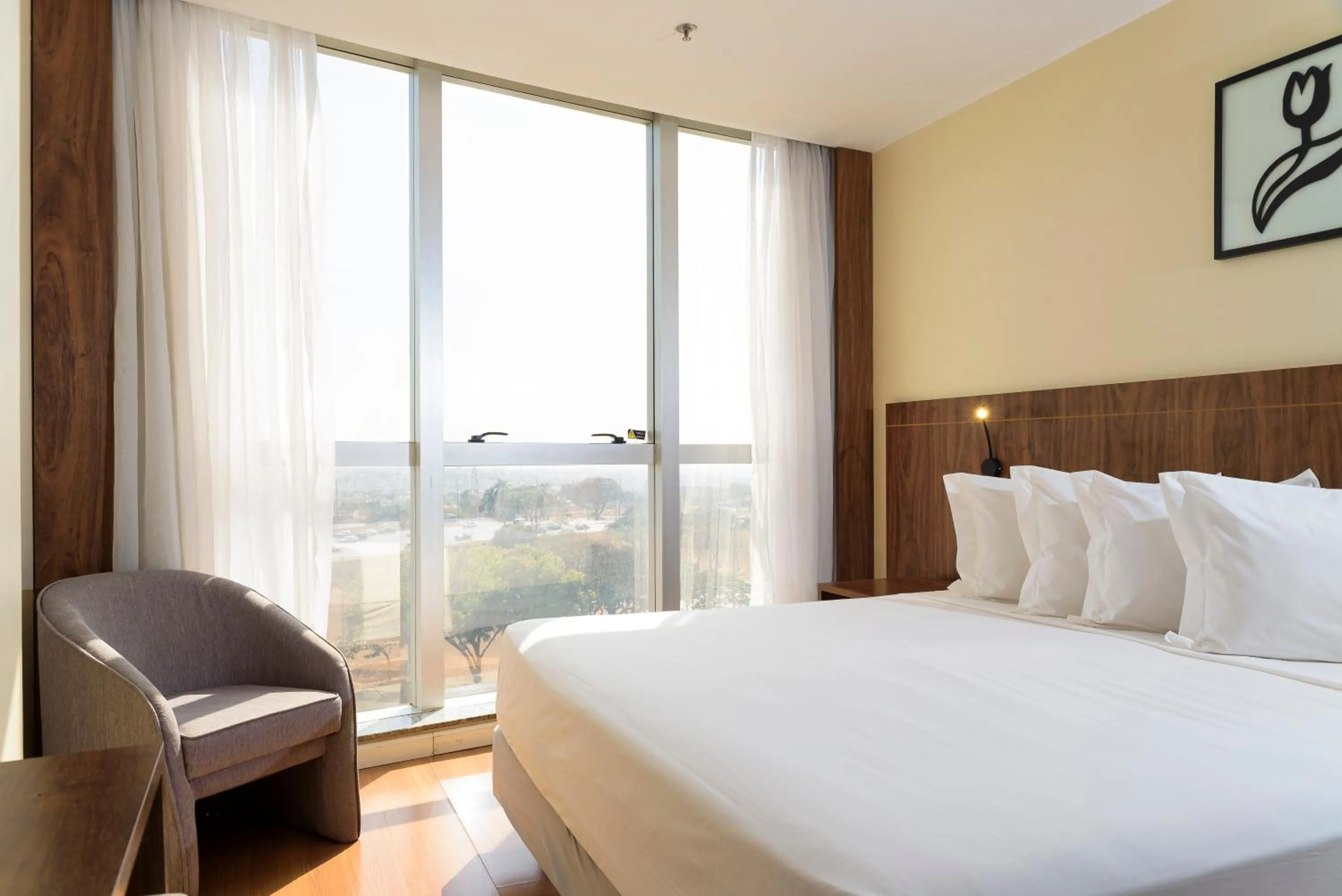 Bedroom, Bed in Go Inn Taguatinga