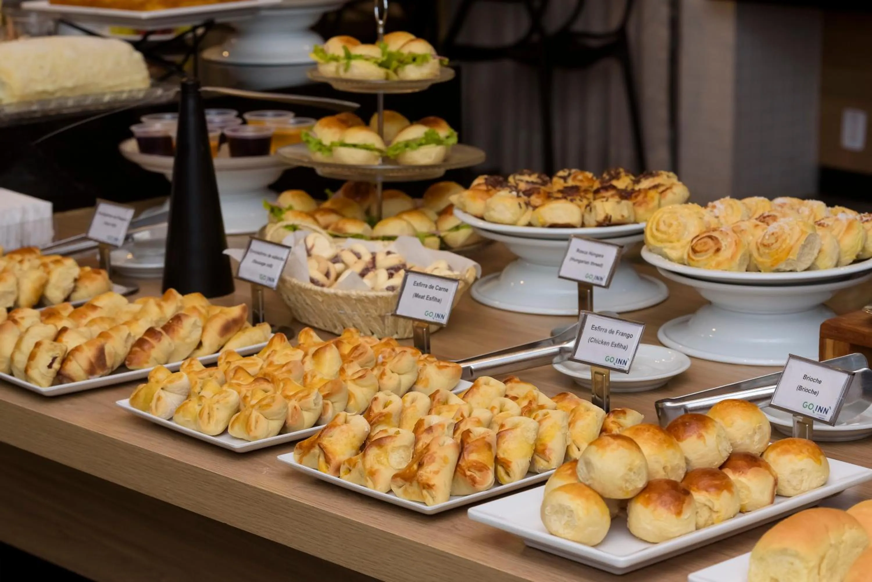 Buffet breakfast in Go Inn Taguatinga