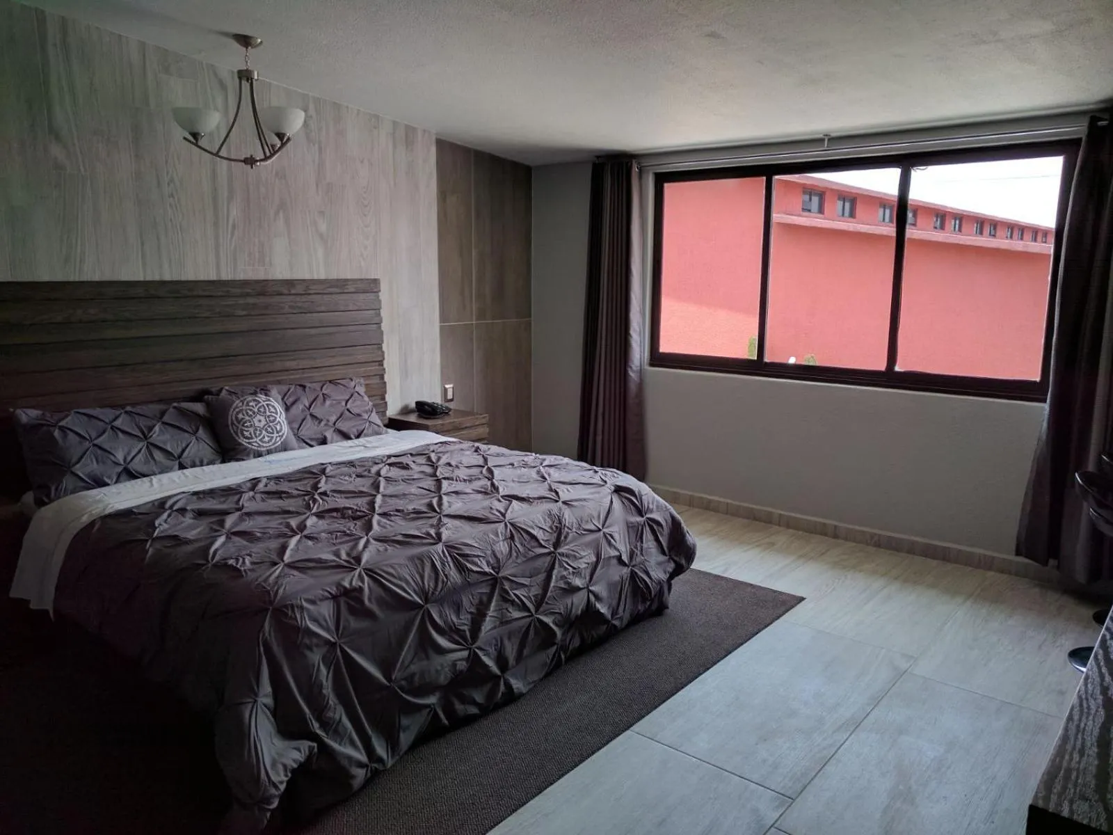 Bed in Hotel Aeropuerto