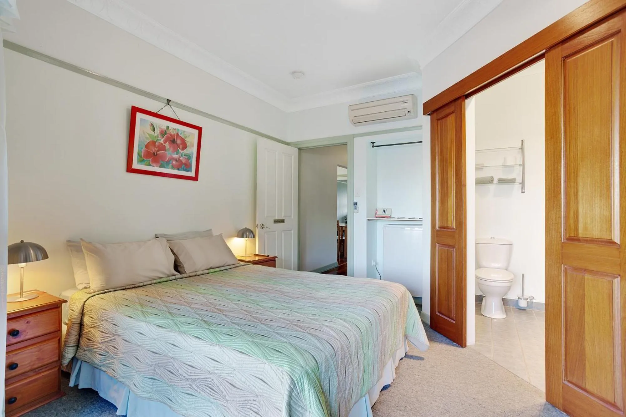 Bedroom, Bed in Amamoor Homestead and Country Cottages
