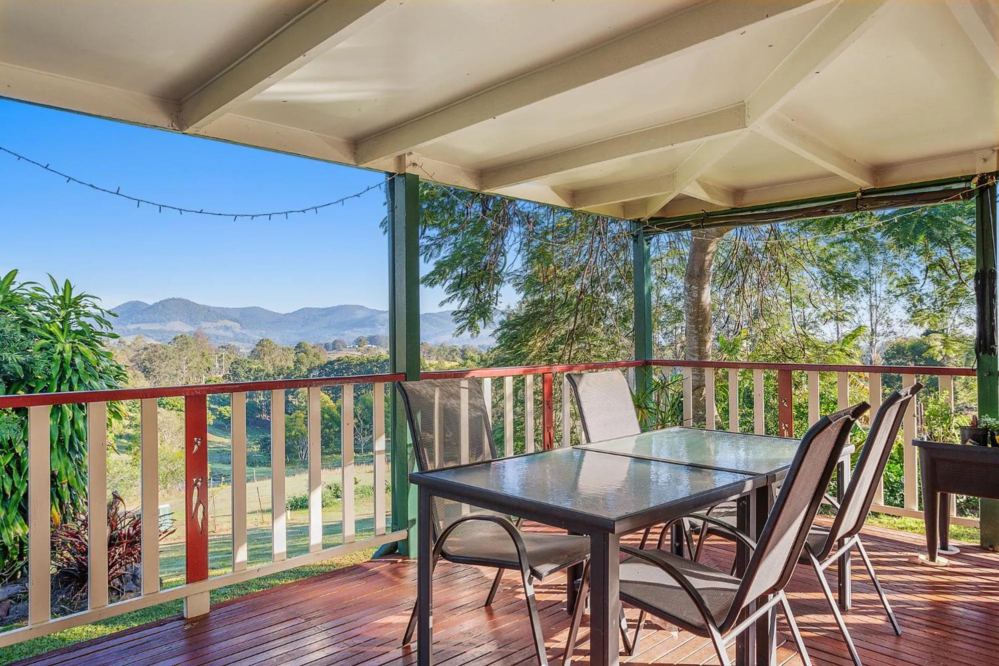 Balcony/Terrace in Amamoor Homestead and Country Cottages