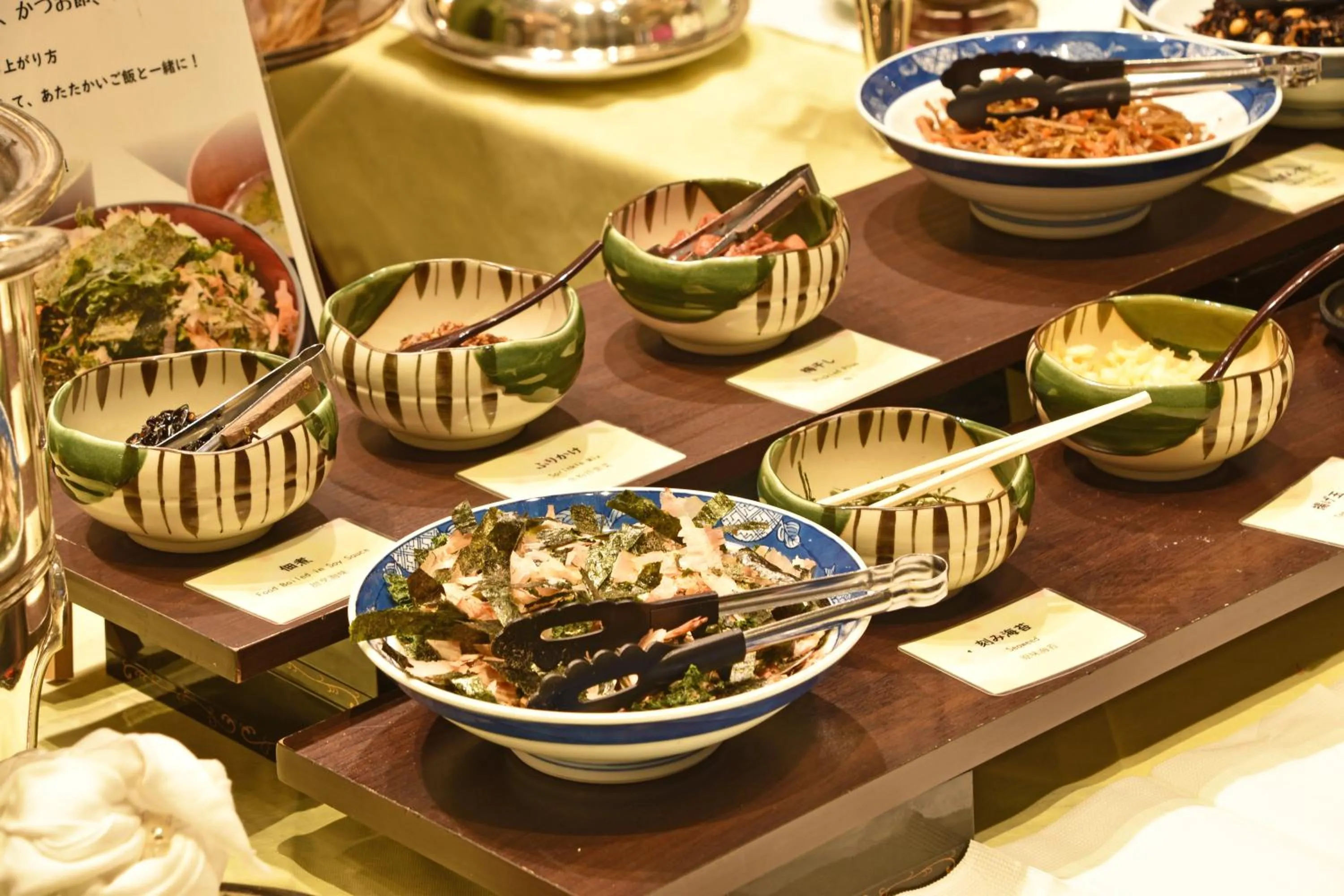 Buffet breakfast in Okura Chiba Hotel