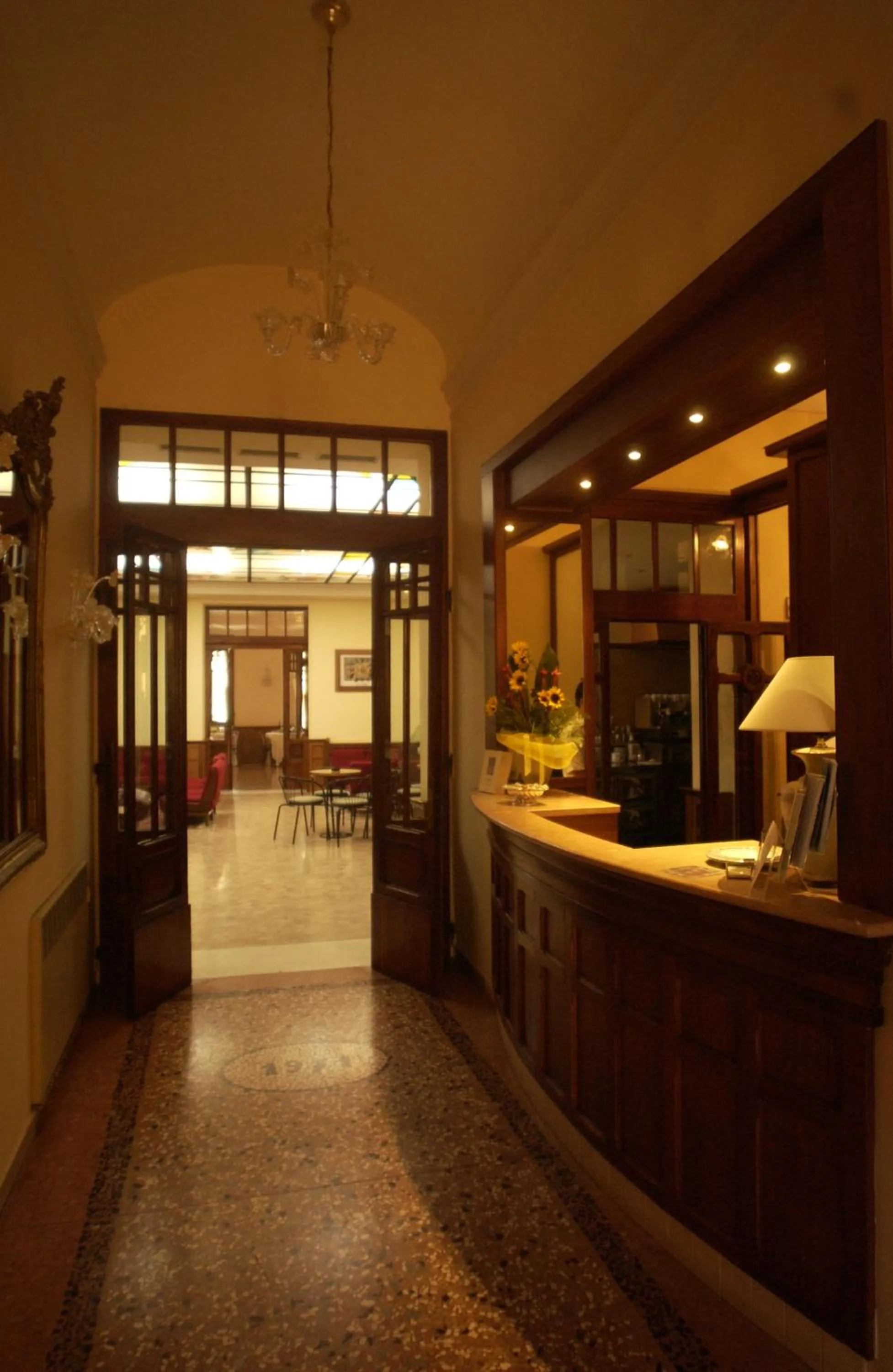Lobby or reception in Hotel Antico Borgo
