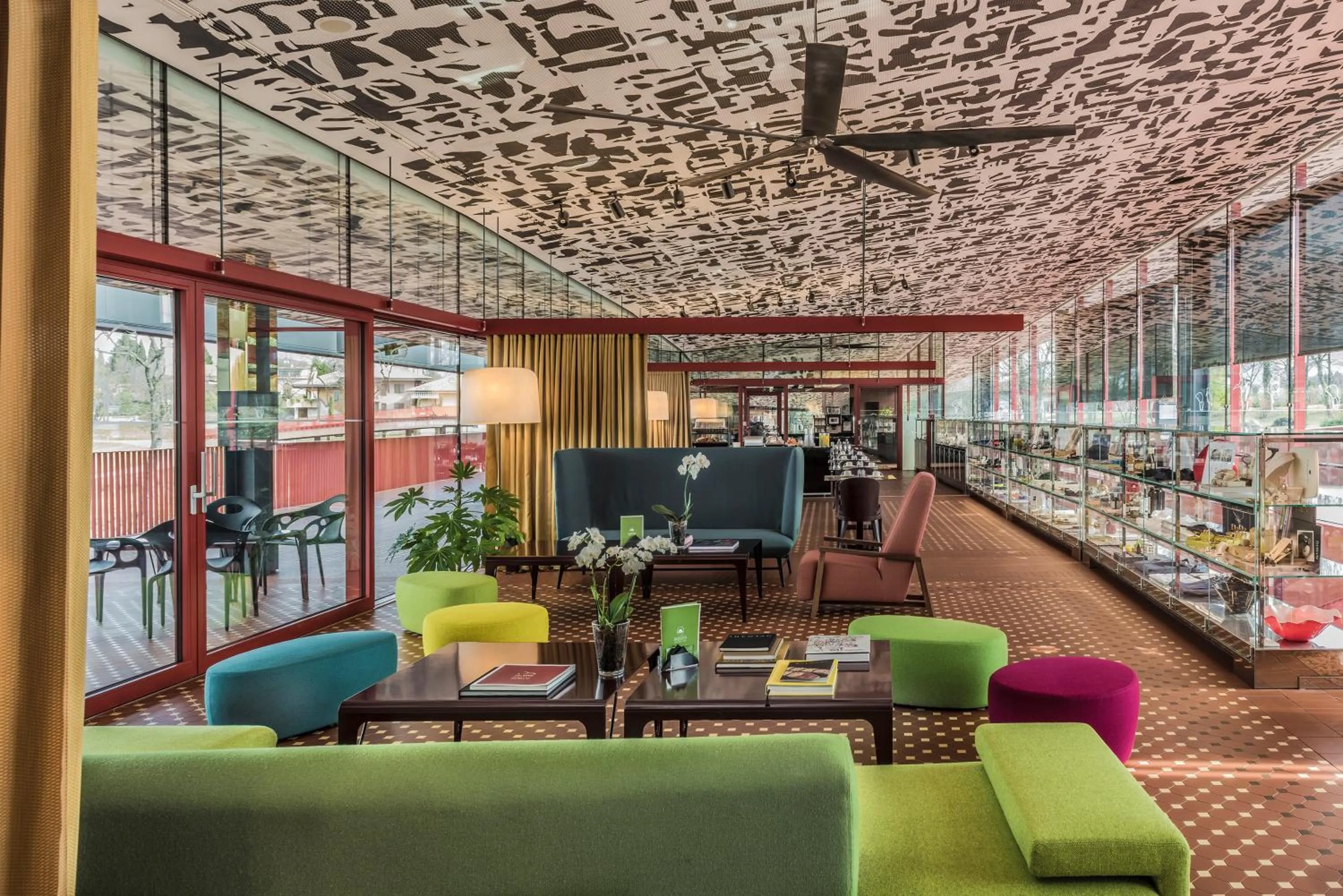 Communal lounge/ TV room in Villaverde Hotel Spa&Golf Udine