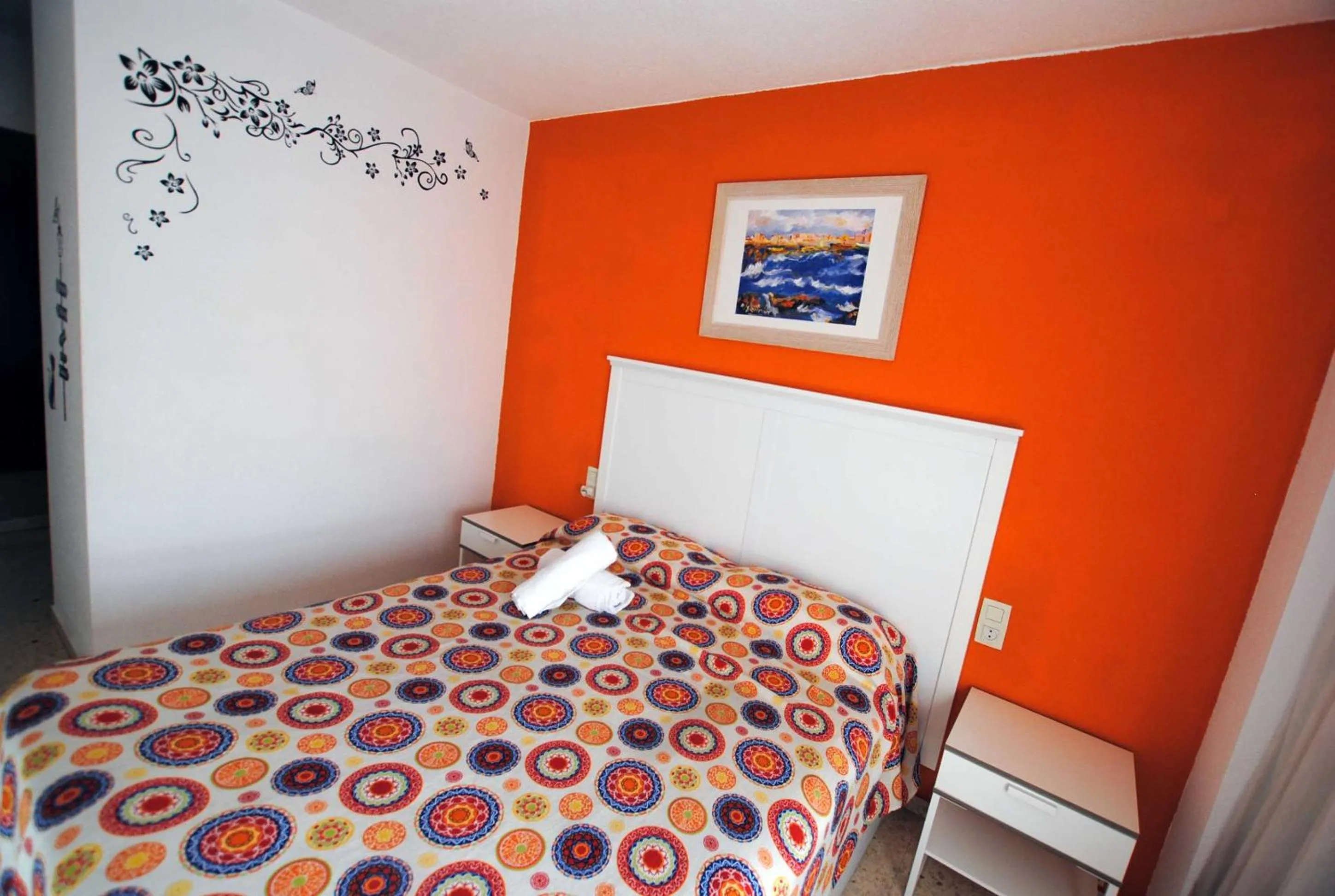 Decorative detail, Bed in Valencia Centro WiFi