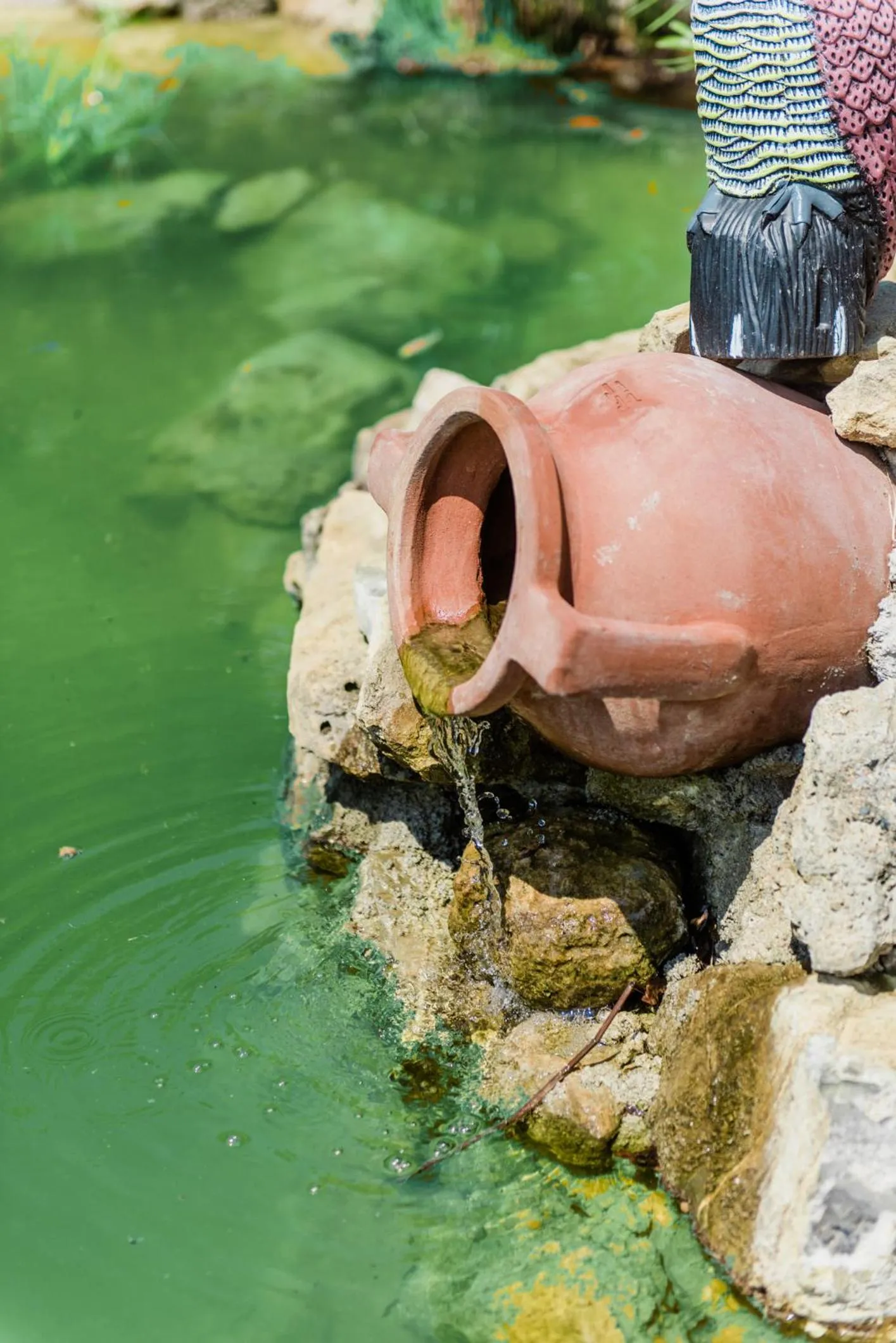 Decorative detail in Borgo Felciaione