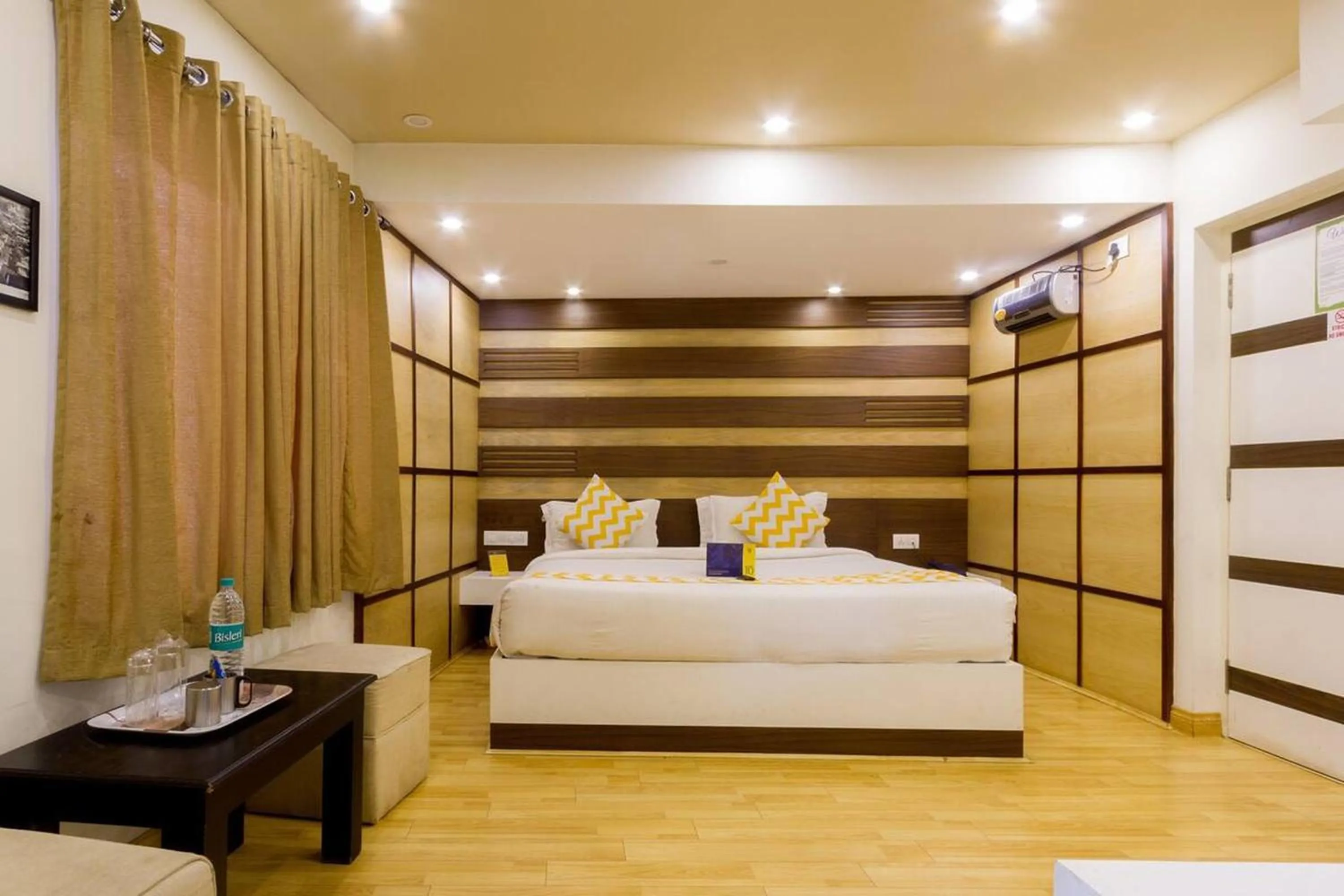 Coffee/tea facilities, Bed in FabHotel Sholas Residency I - Nr Government Rose Garden