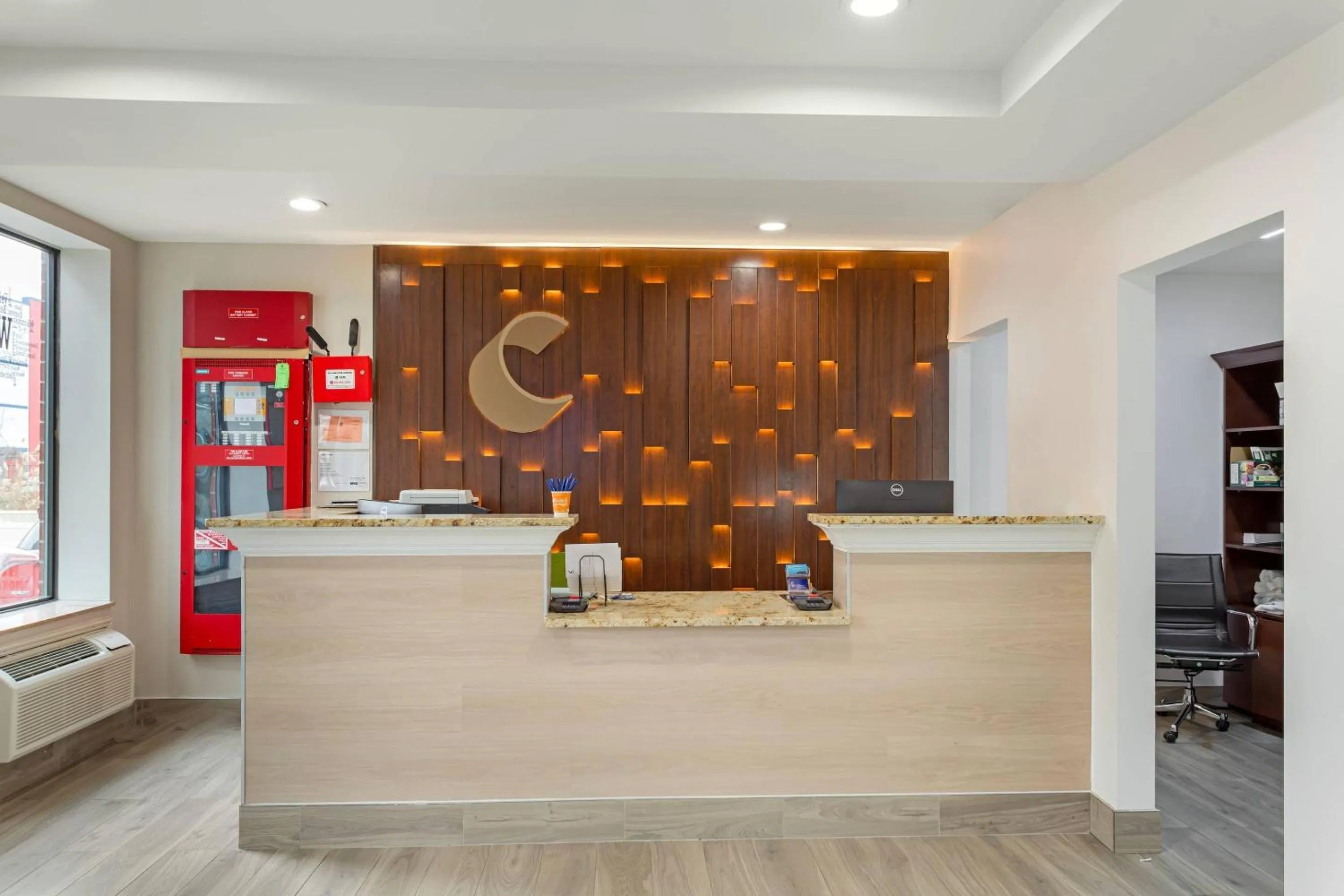 Lobby or reception in Comfort Inn