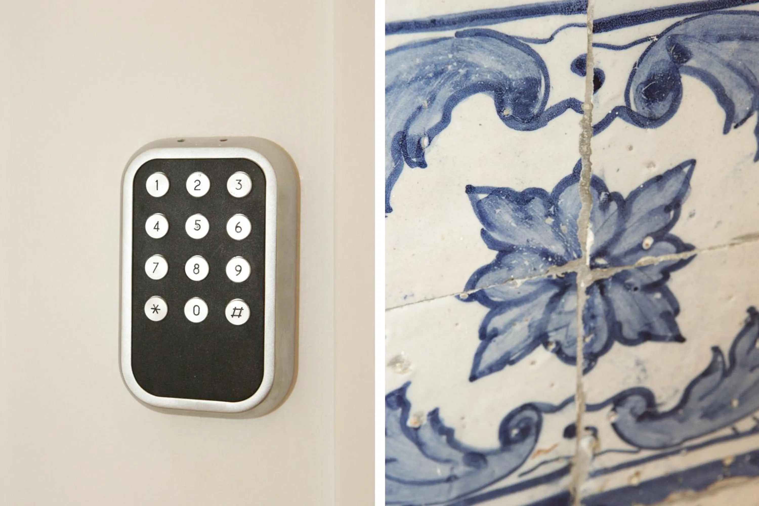 Decorative detail in Alecrim ao Chiado