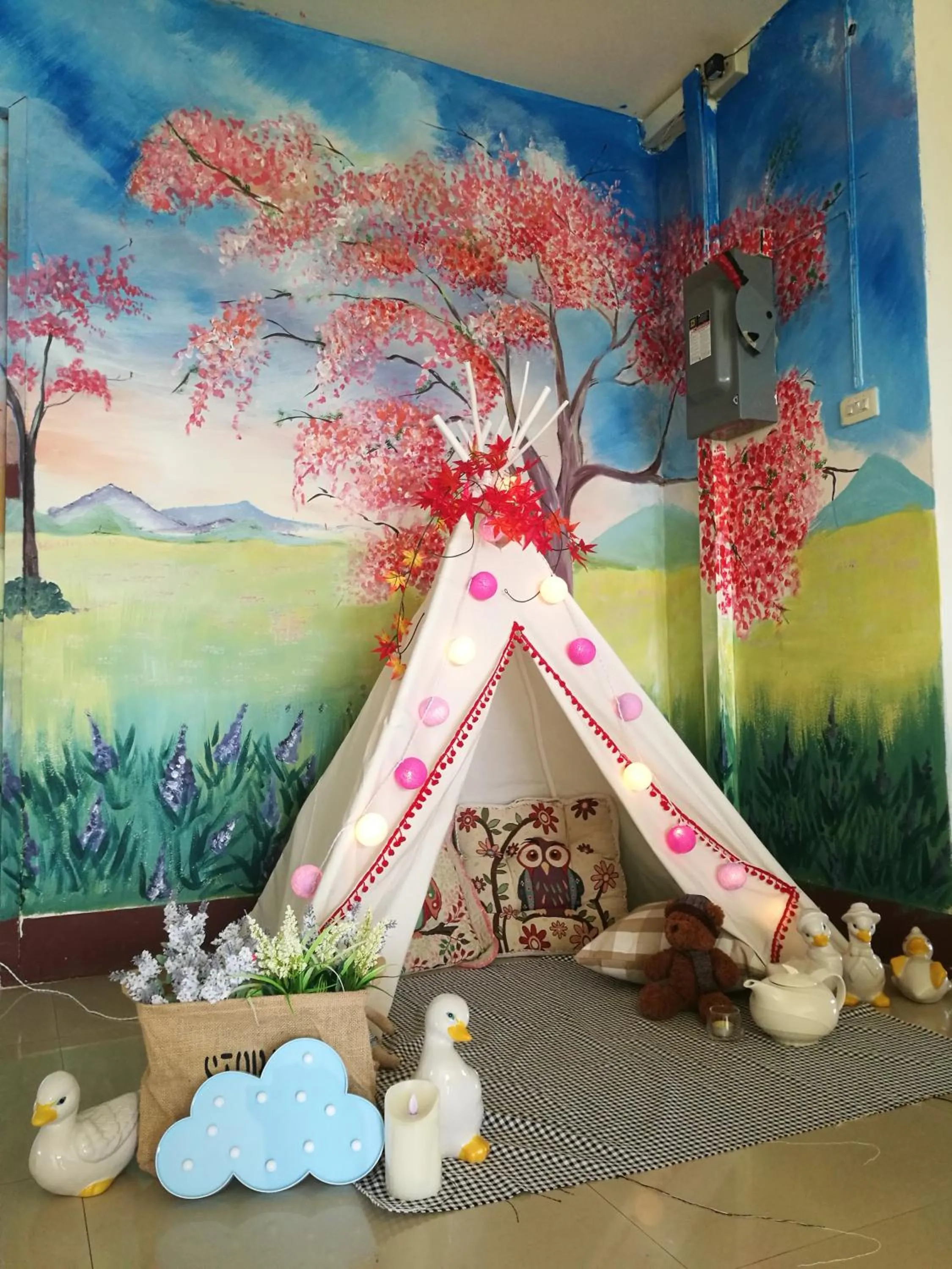 Decorative detail in NT House