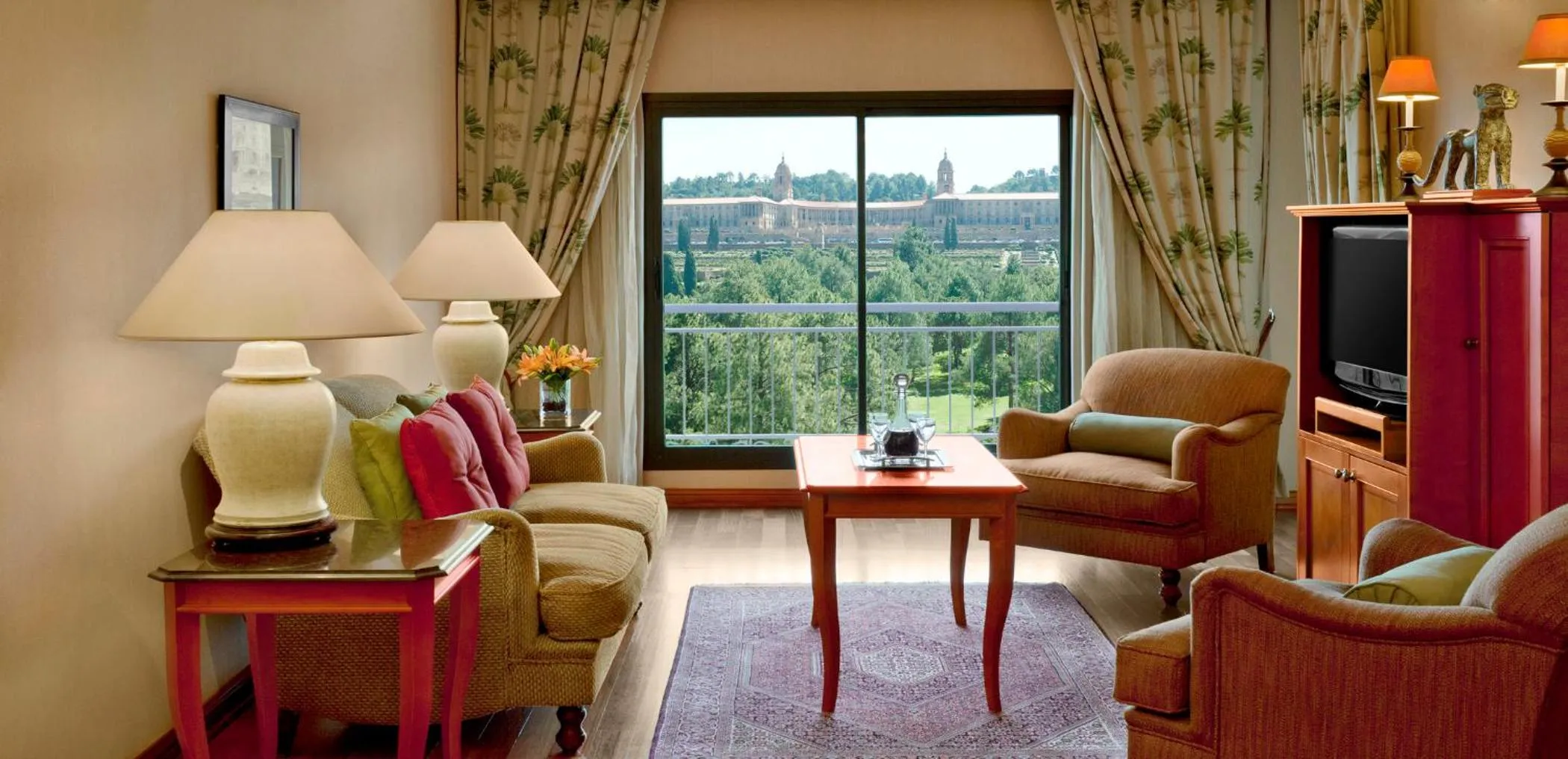 Seating area in CT Hotel