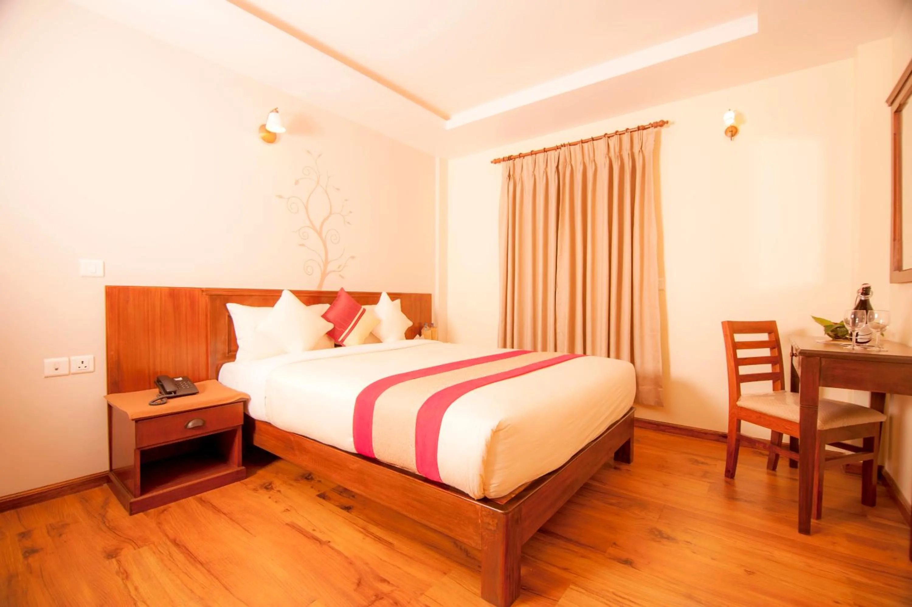 Photo of the whole room, Bed in Hotel Utsab Himalaya