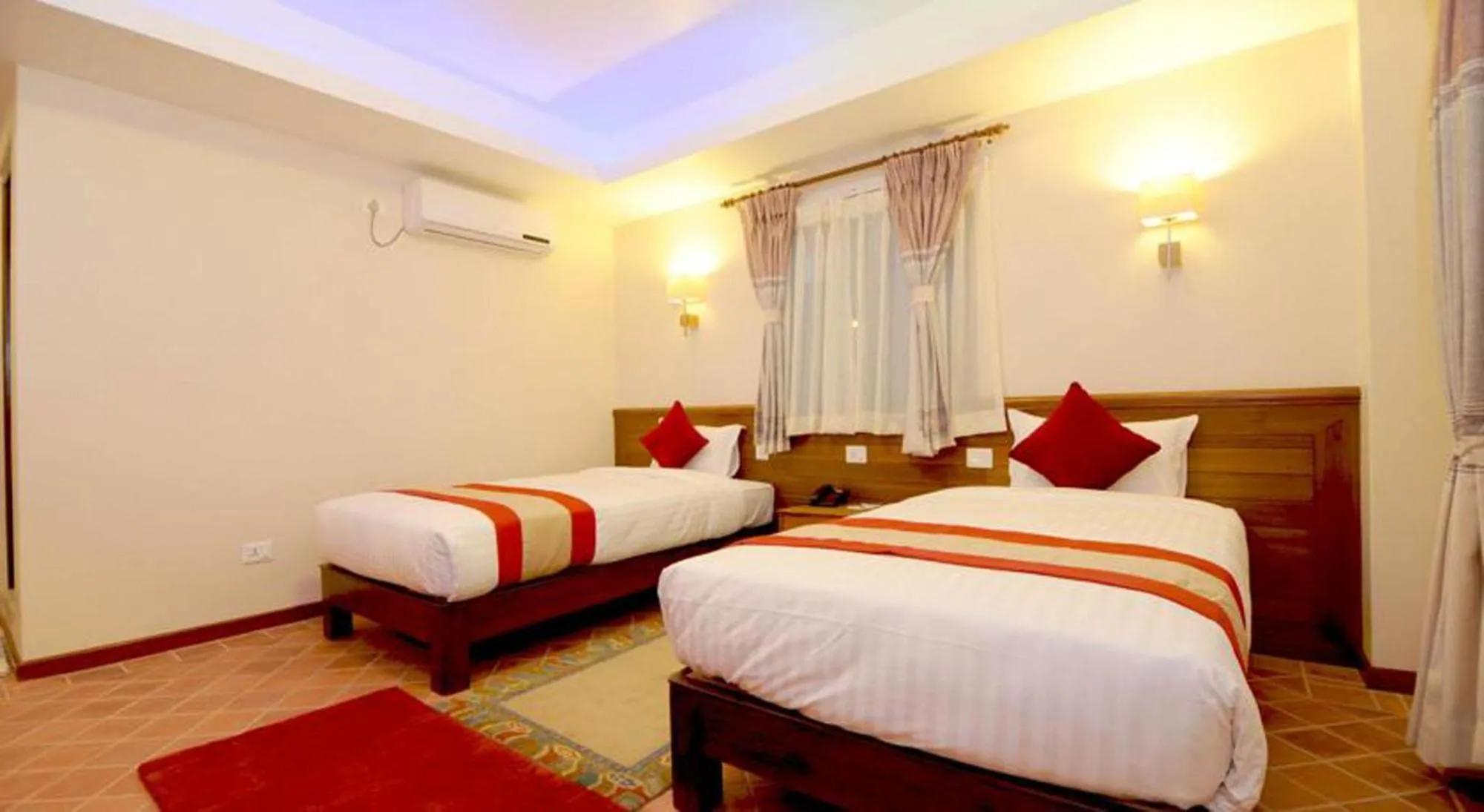 Bed in Hotel Utsab Himalaya