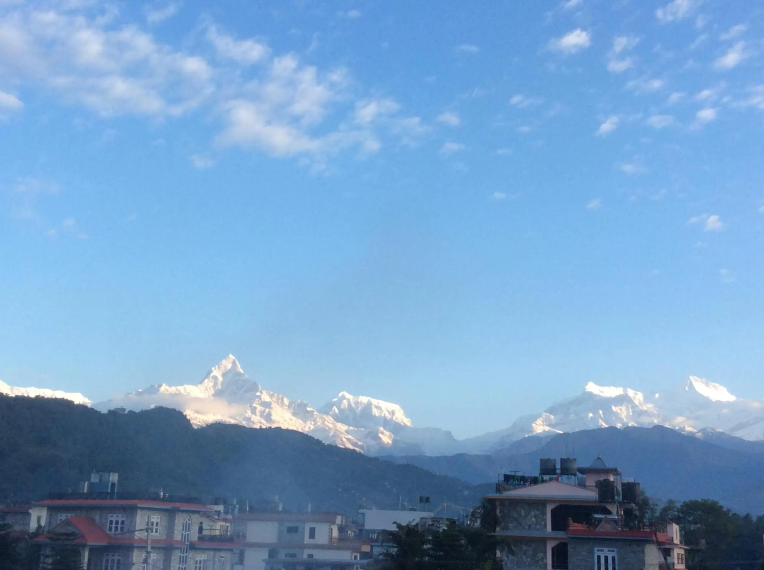 Mountain view in Hotel Utsab Himalaya