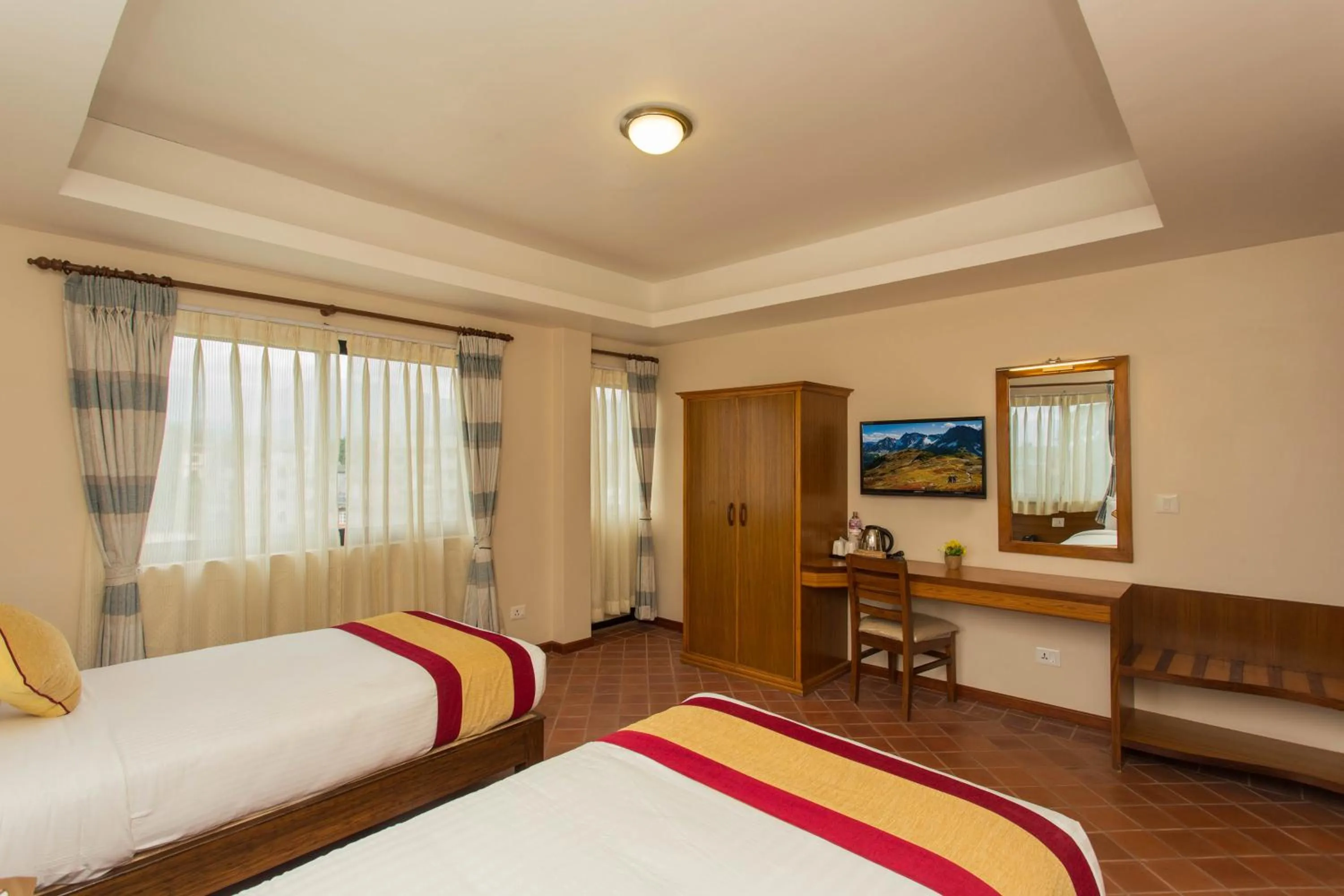 Photo of the whole room, Bed in Hotel Utsab Himalaya