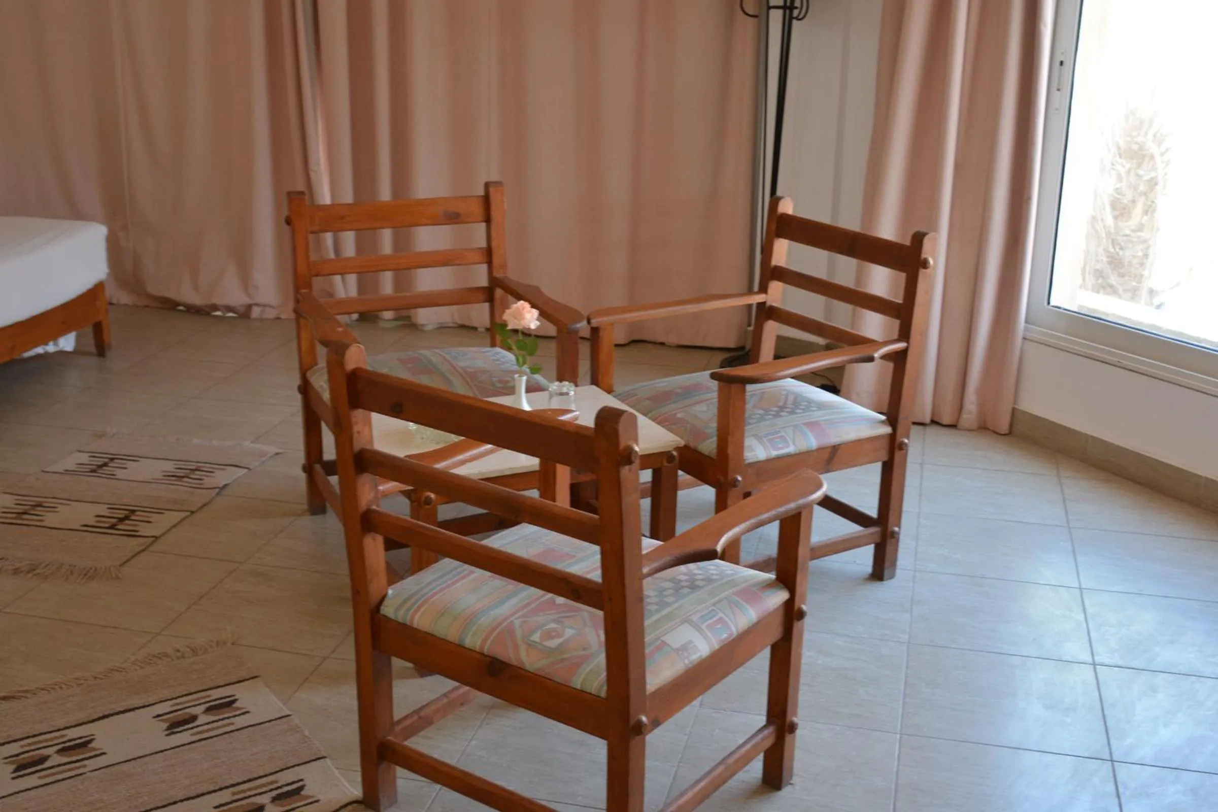 Seating area in Morgenland Holly Village