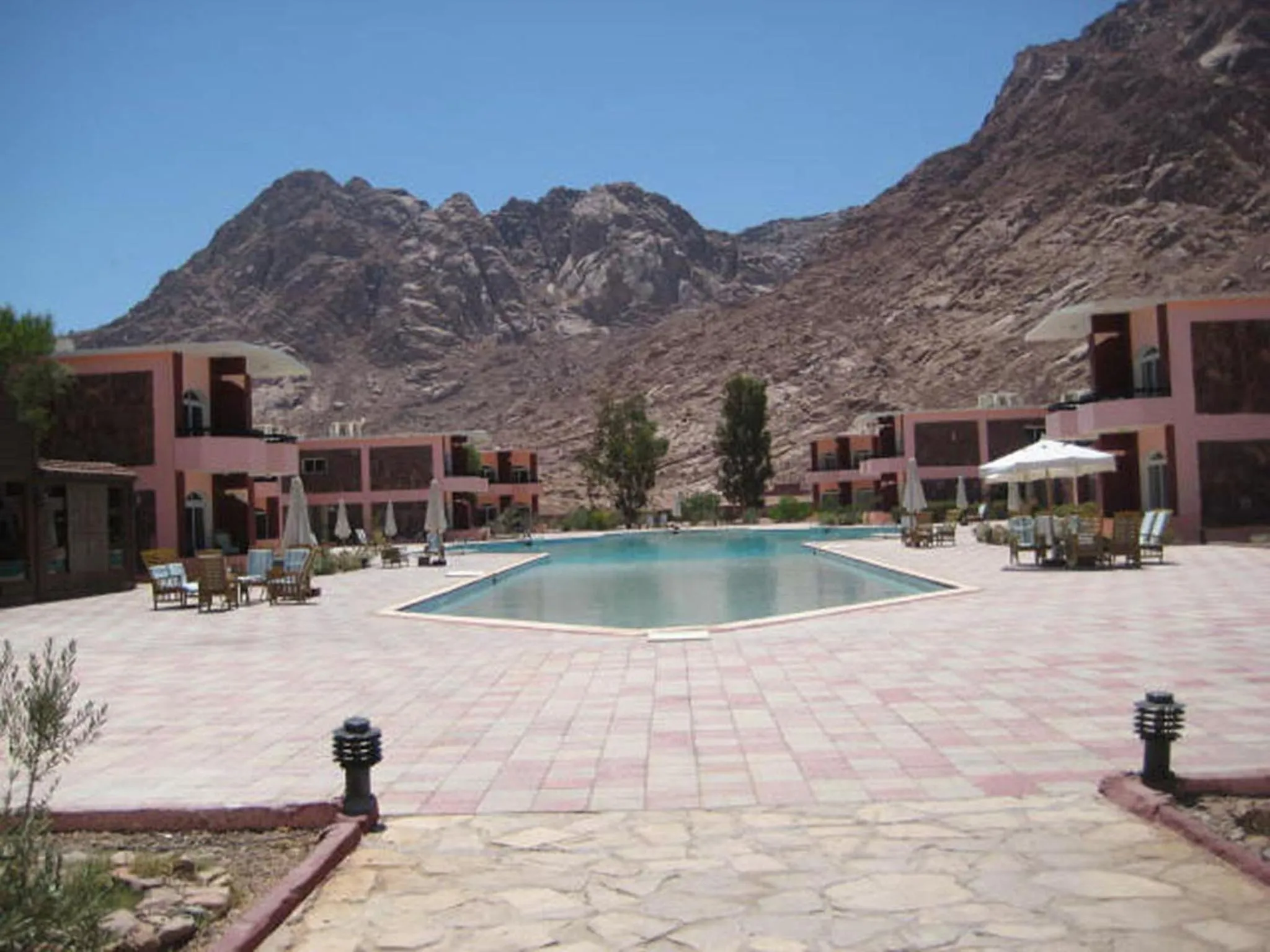 Mountain view in Morgenland Holly Village